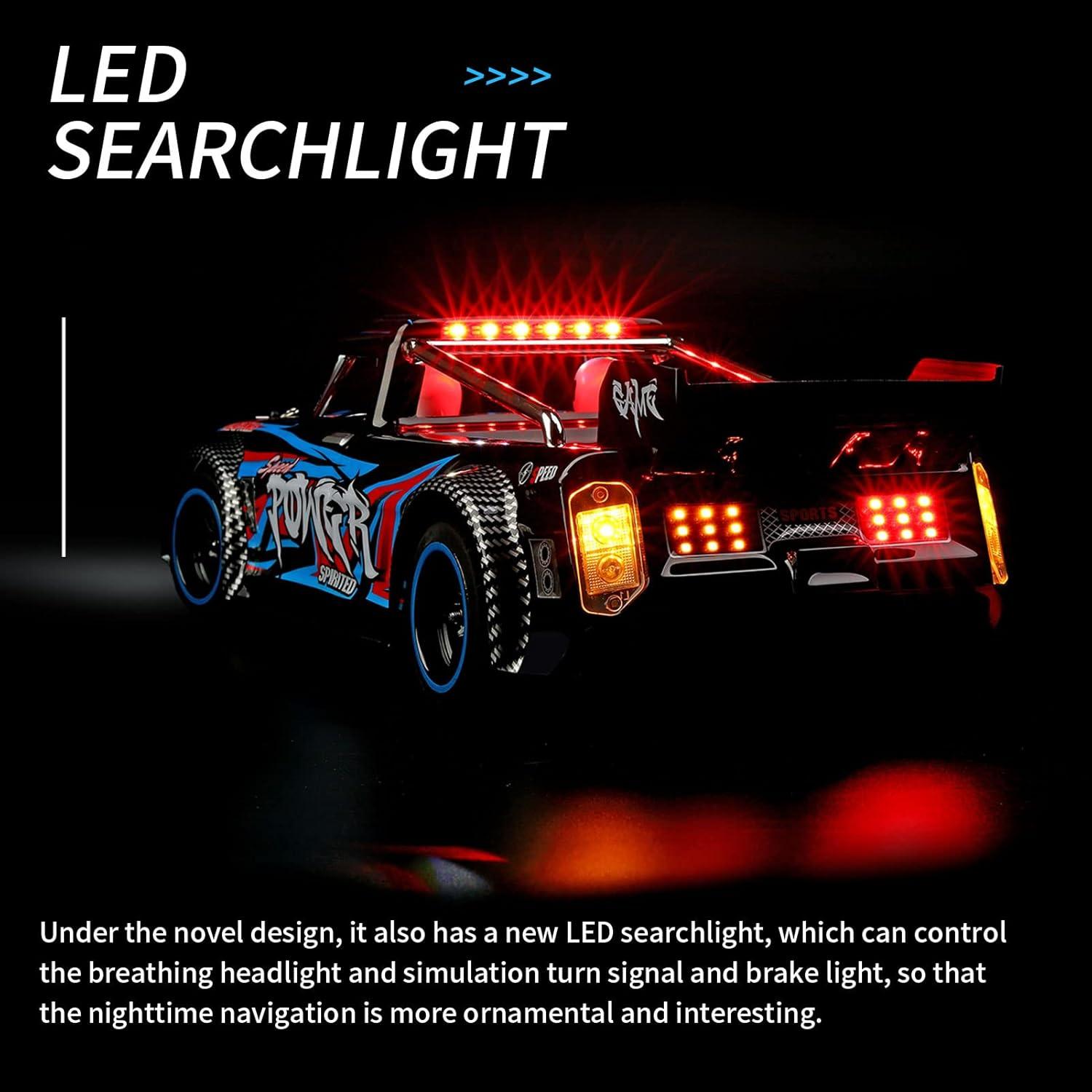 Coche RC GoolRC 104072 1:10 Brushless 4WD 60 km/h LED