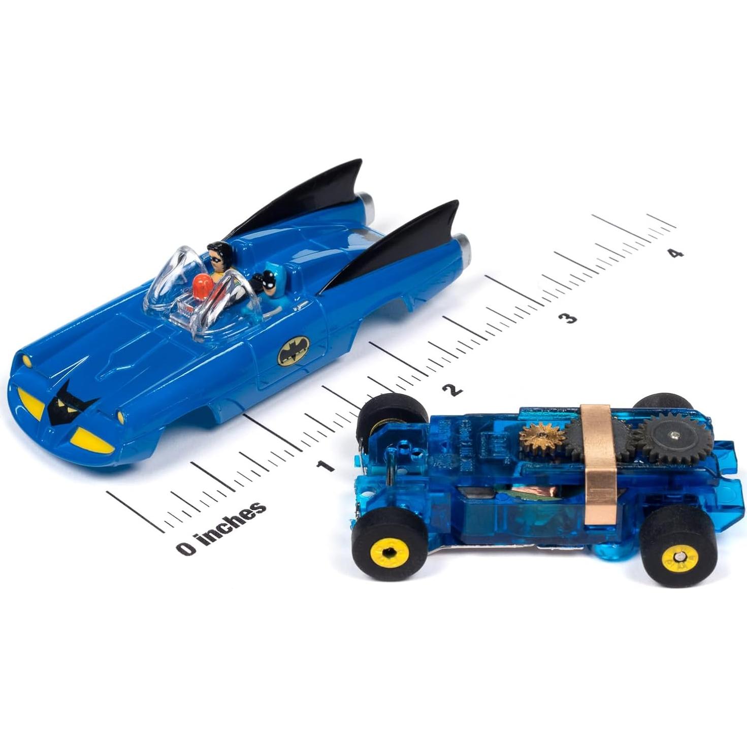 Auto World Thunderjet Batimóvil 1968 Escala 1:64 Azul