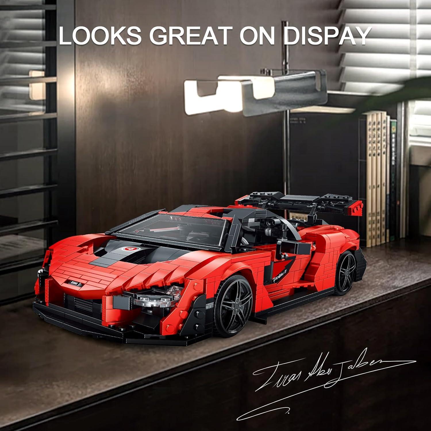 Mould King 10007 Kit de Construcción Coche Deportivo 1:12 (1182 Pcs)