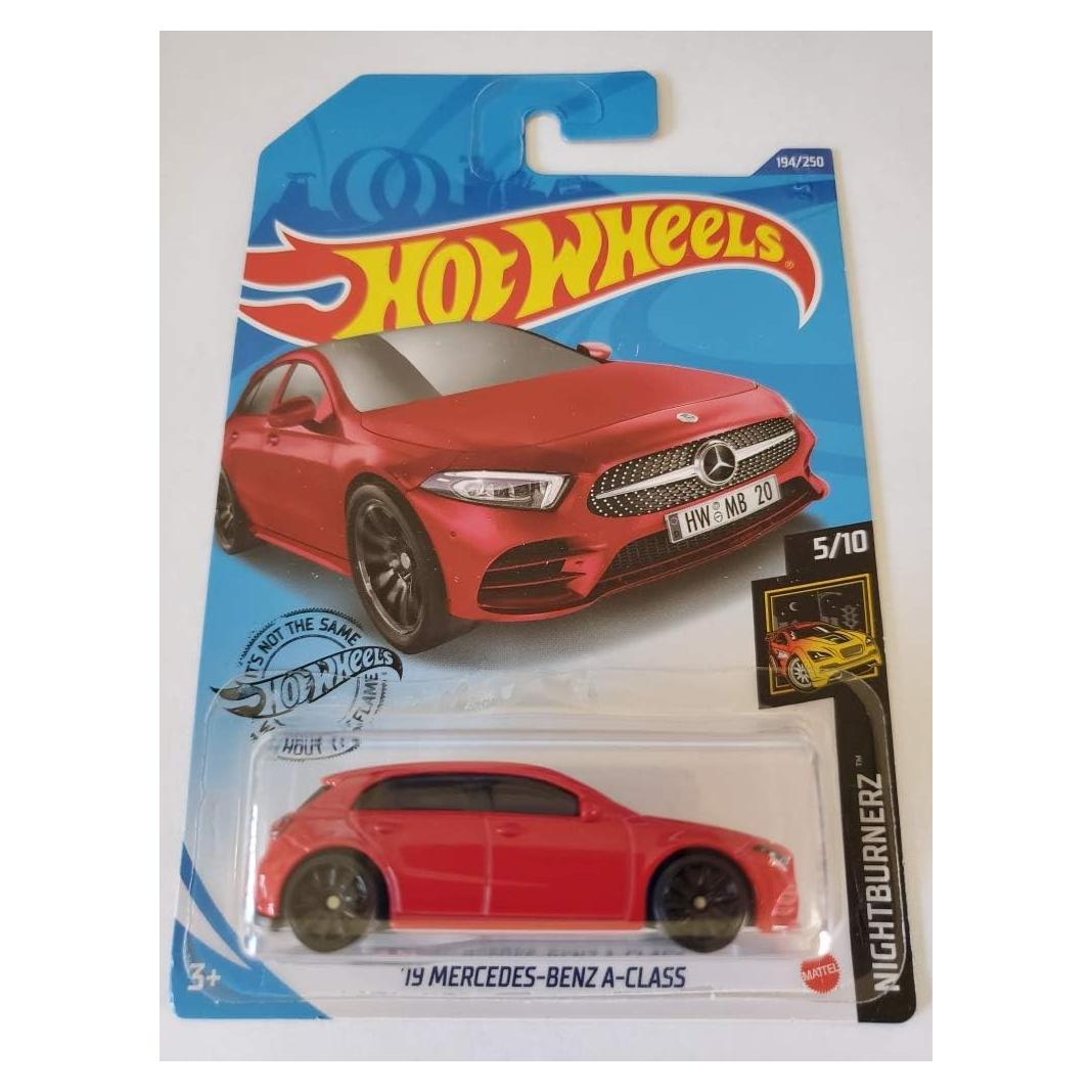 Hot Wheels Mercedes-Benz A-Class 1:64 Escala Juguete Rojo
