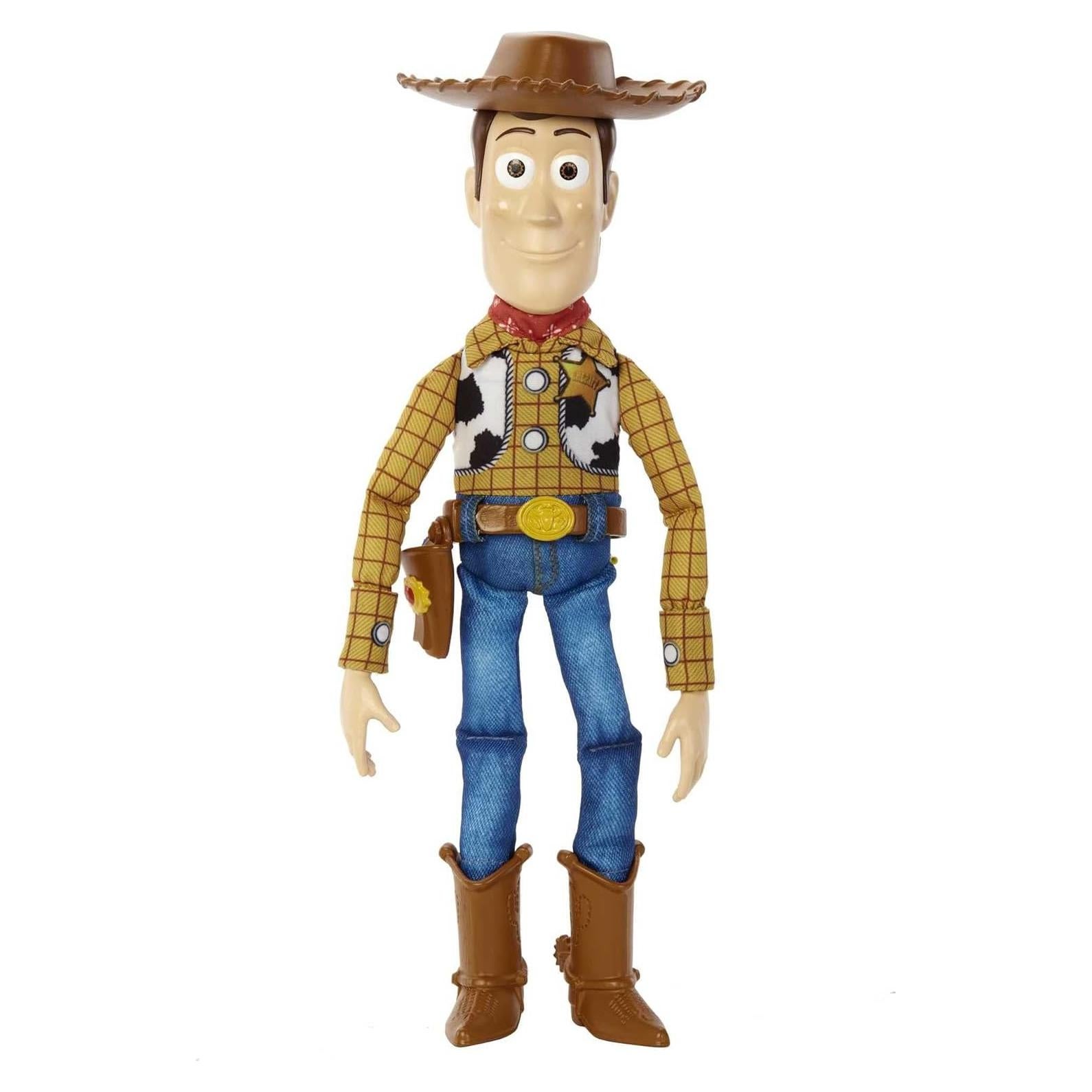 Figura de acción Woody Mattel 30 cm con sonidos Toy Story