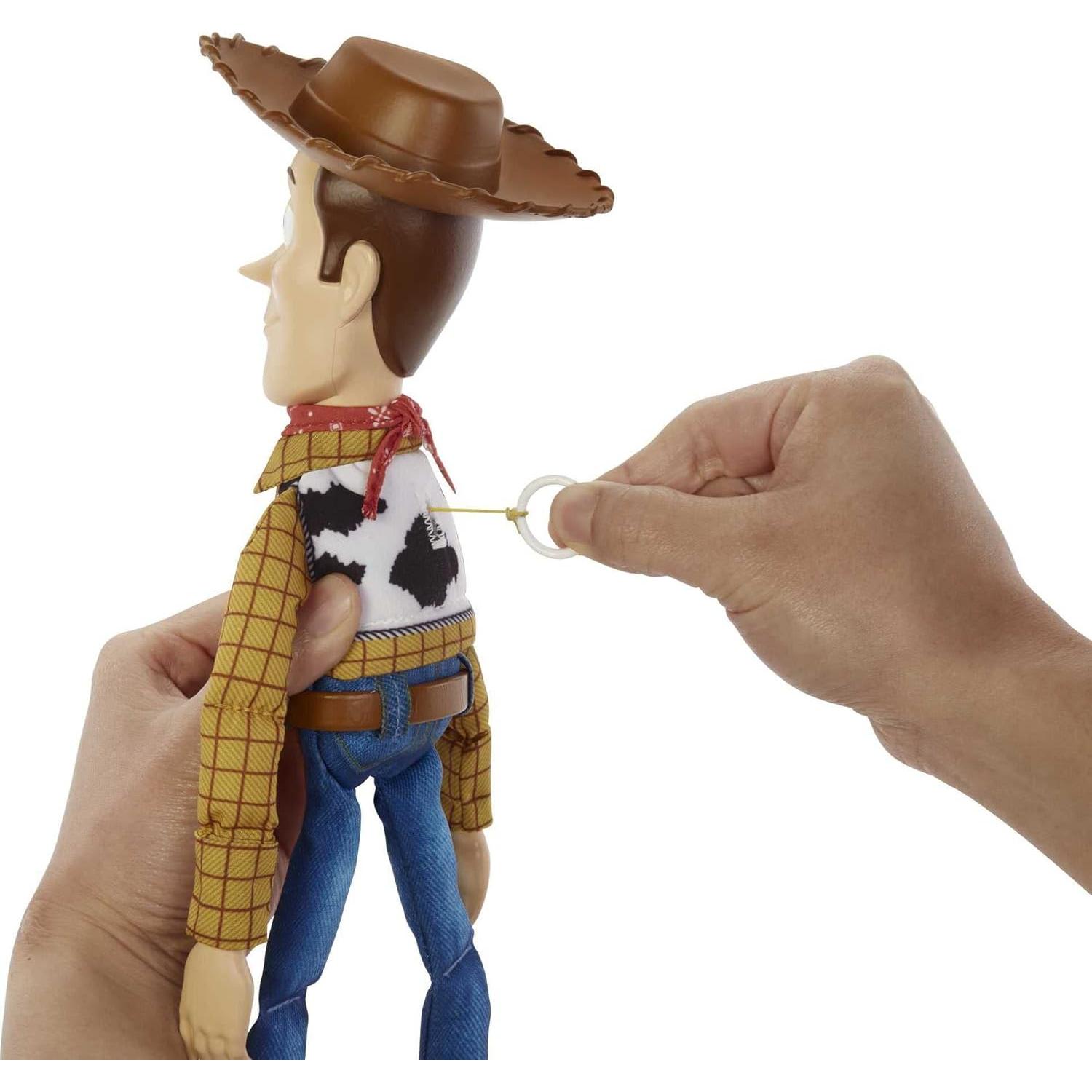 Figura de acción Woody Mattel 30 cm con sonidos Toy Story