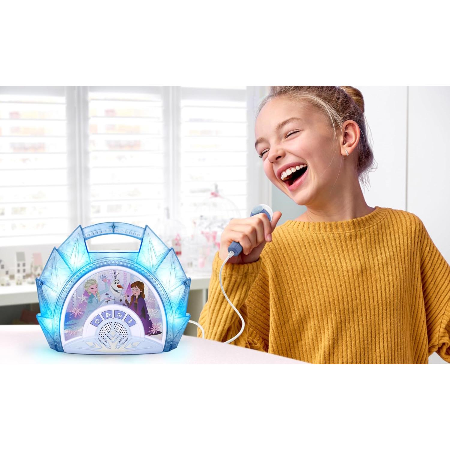 Micrófono Karaoke eKids Frozen con Altavoz Bluetooth