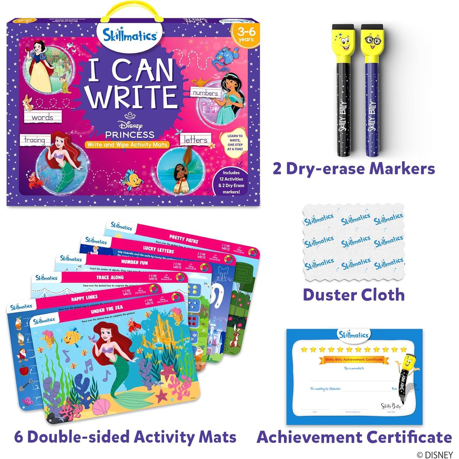 Skillmatics Puedo Escribir Princesa Disney - Juguete Educativo