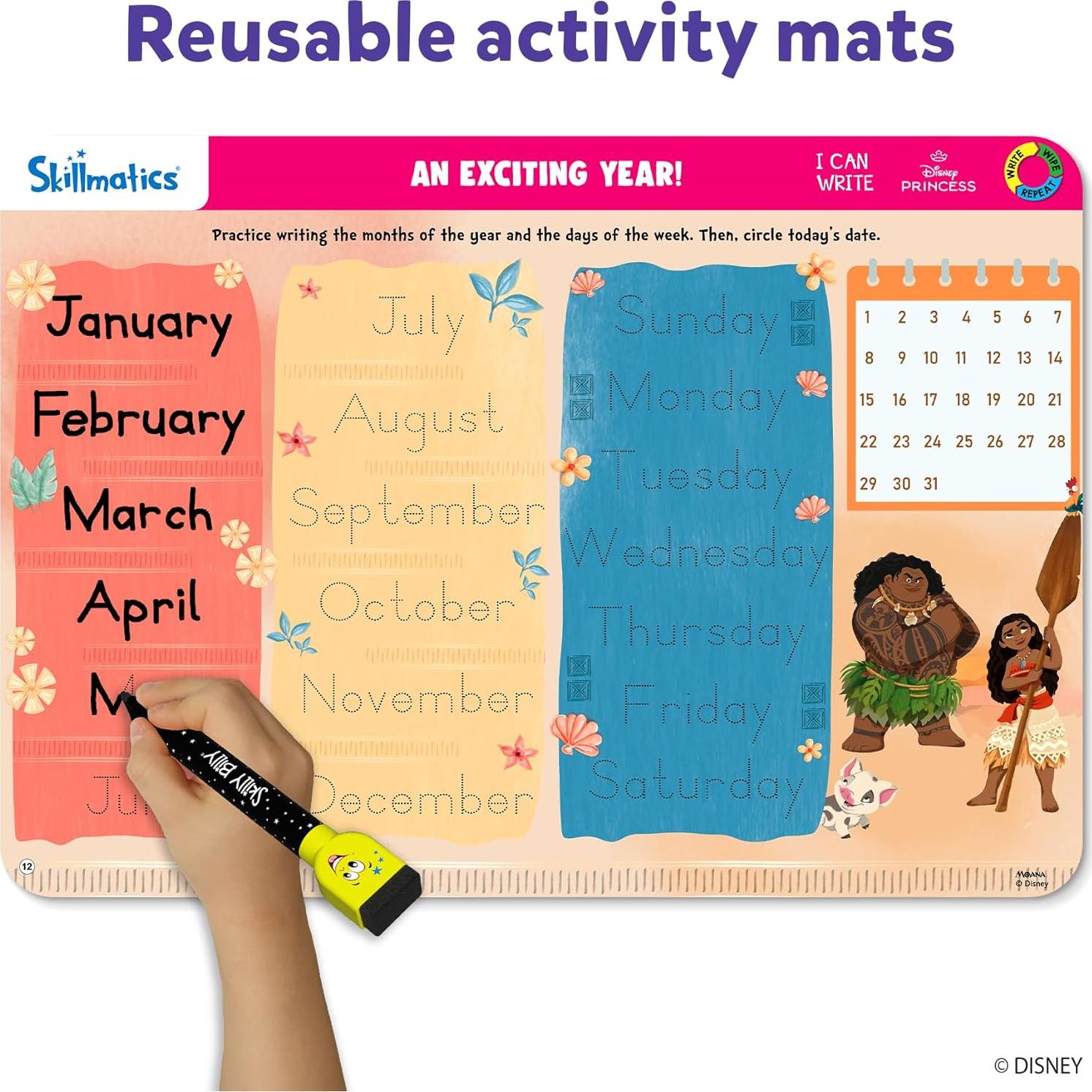 Skillmatics Puedo Escribir Princesa Disney - Juguete Educativo