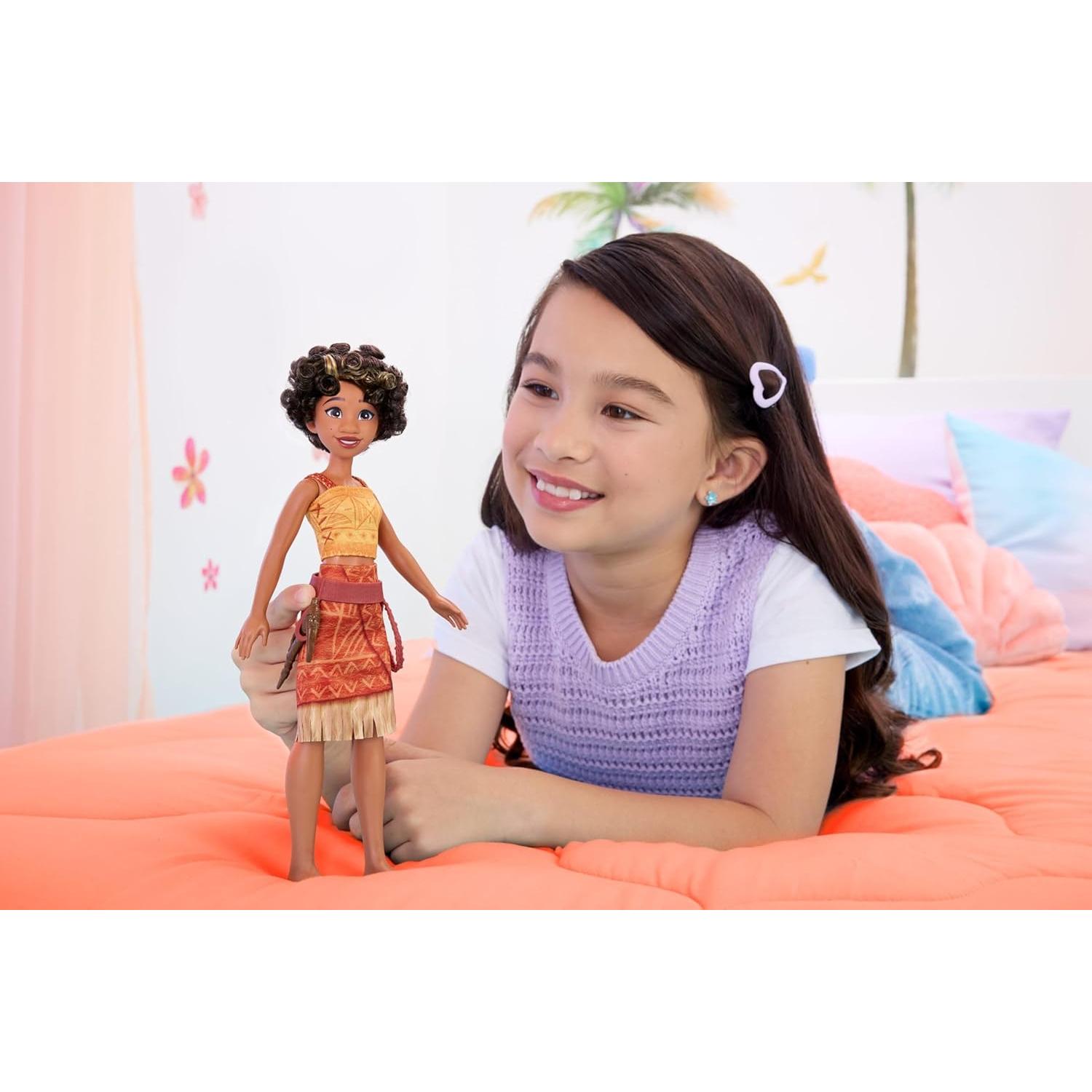 Muñeca Loto Mattel Disney Moana 2 con accesorios