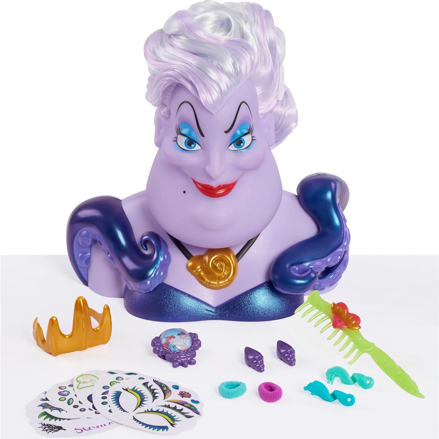 Cabeza de Estilización Ursula Disney Villains 25,4 cm 16 Piezas