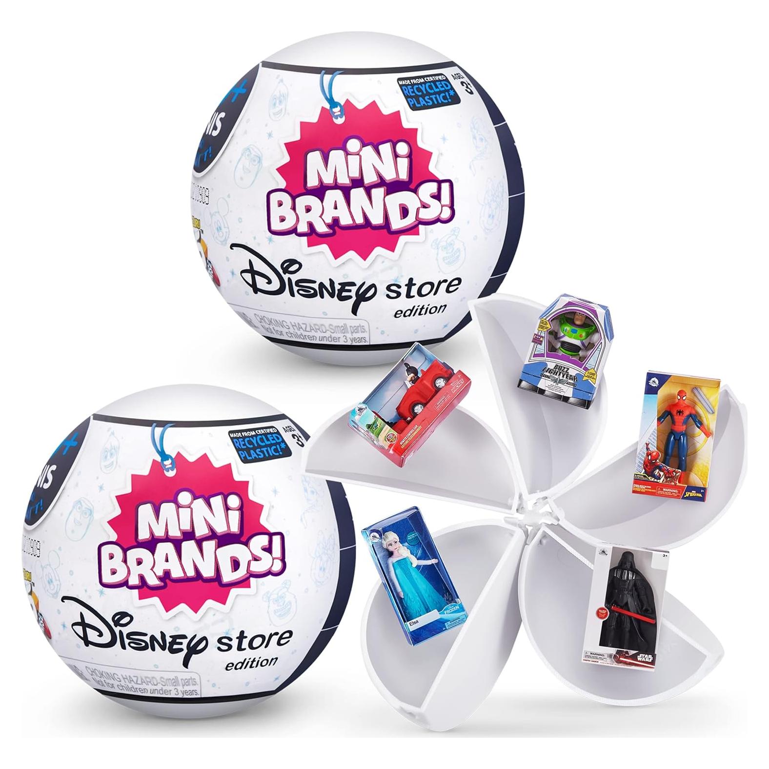 5 Sorpresas Mini Marcas Disney ZURU - 2 Cápsulas Coleccionables
