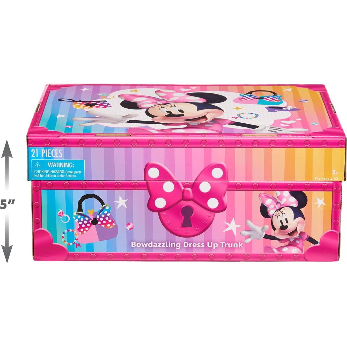 Trunk de Vestir Minnie Mouse Just Play 21 Piezas 4-6X