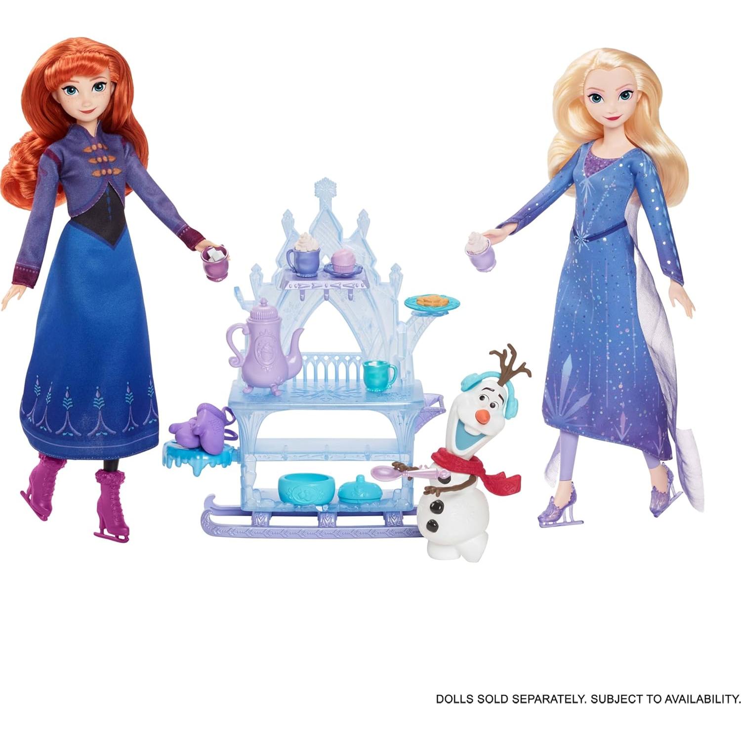 Muñeca Olaf Mattel Disney Frozen con Trineo y Accesorios
