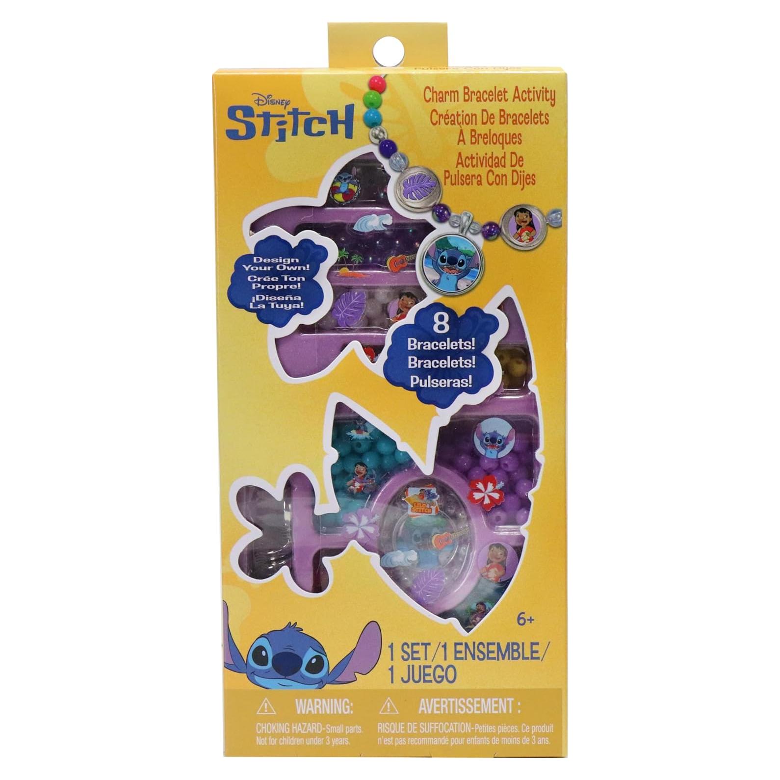 Kit de Pulseras Disney Stitch 408 Piezas Tara Toys