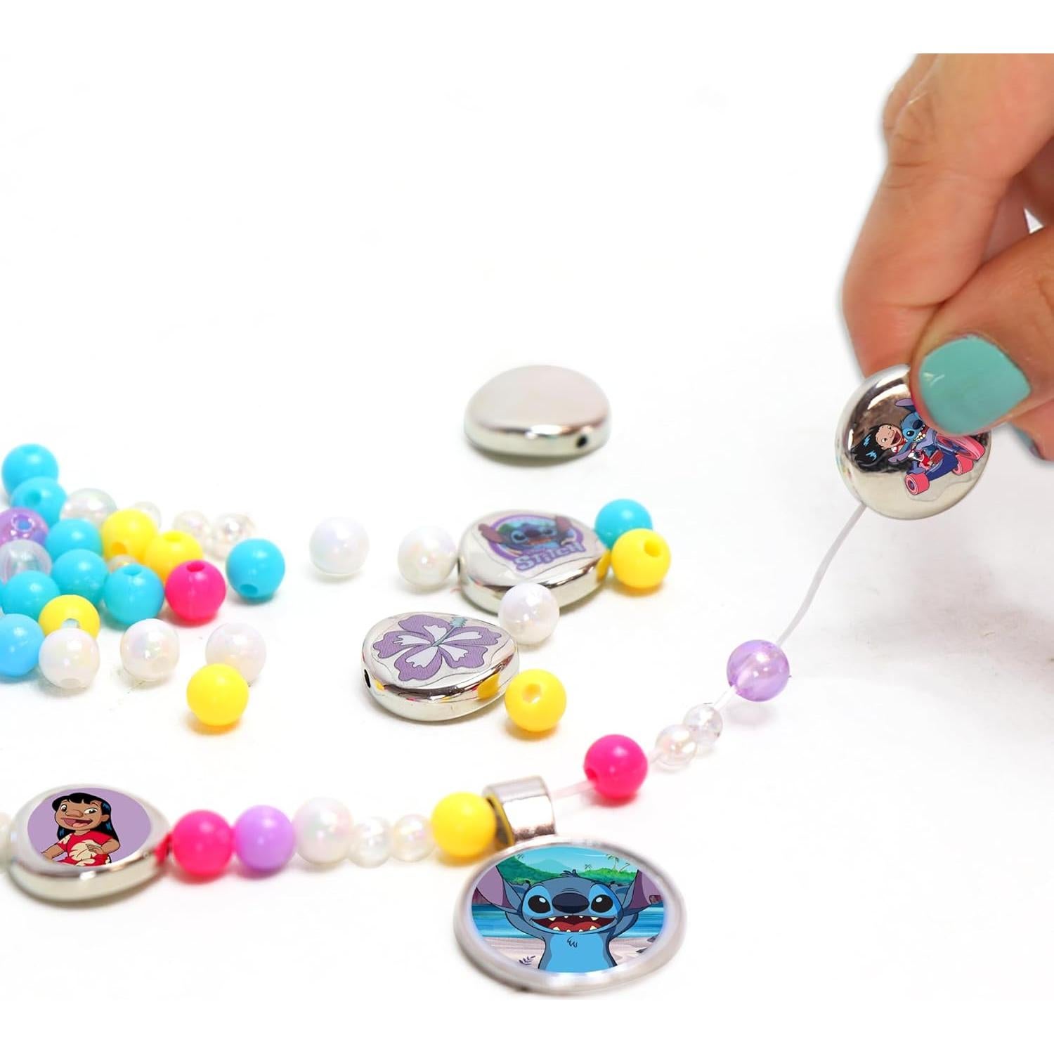 Kit de Pulseras Disney Stitch 408 Piezas Tara Toys