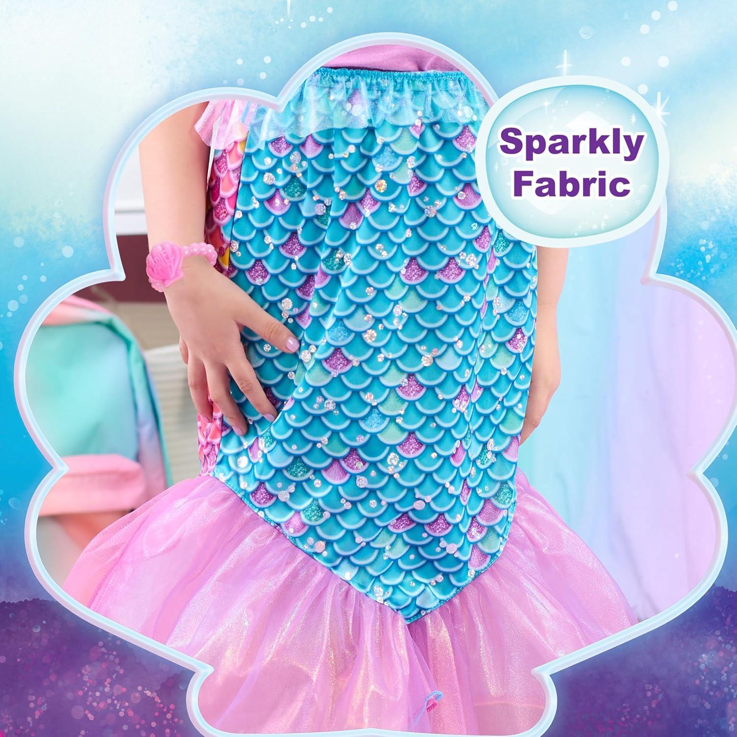 Disfraz 2 en 1 Disney Junior Ariel para Niñas 4-6X