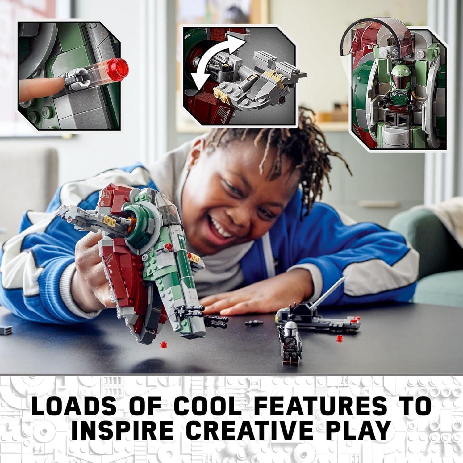 LEGO Star Wars Nave Estelar Boba Fett 75312 593 Piezas