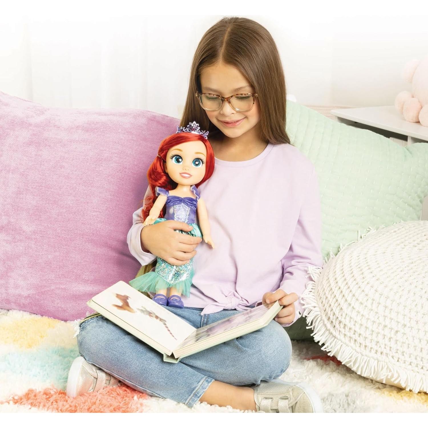 My Friend Ariel Doll 14 inch Tall Includes Removable Outfit, Tiara, Shoes & Brush