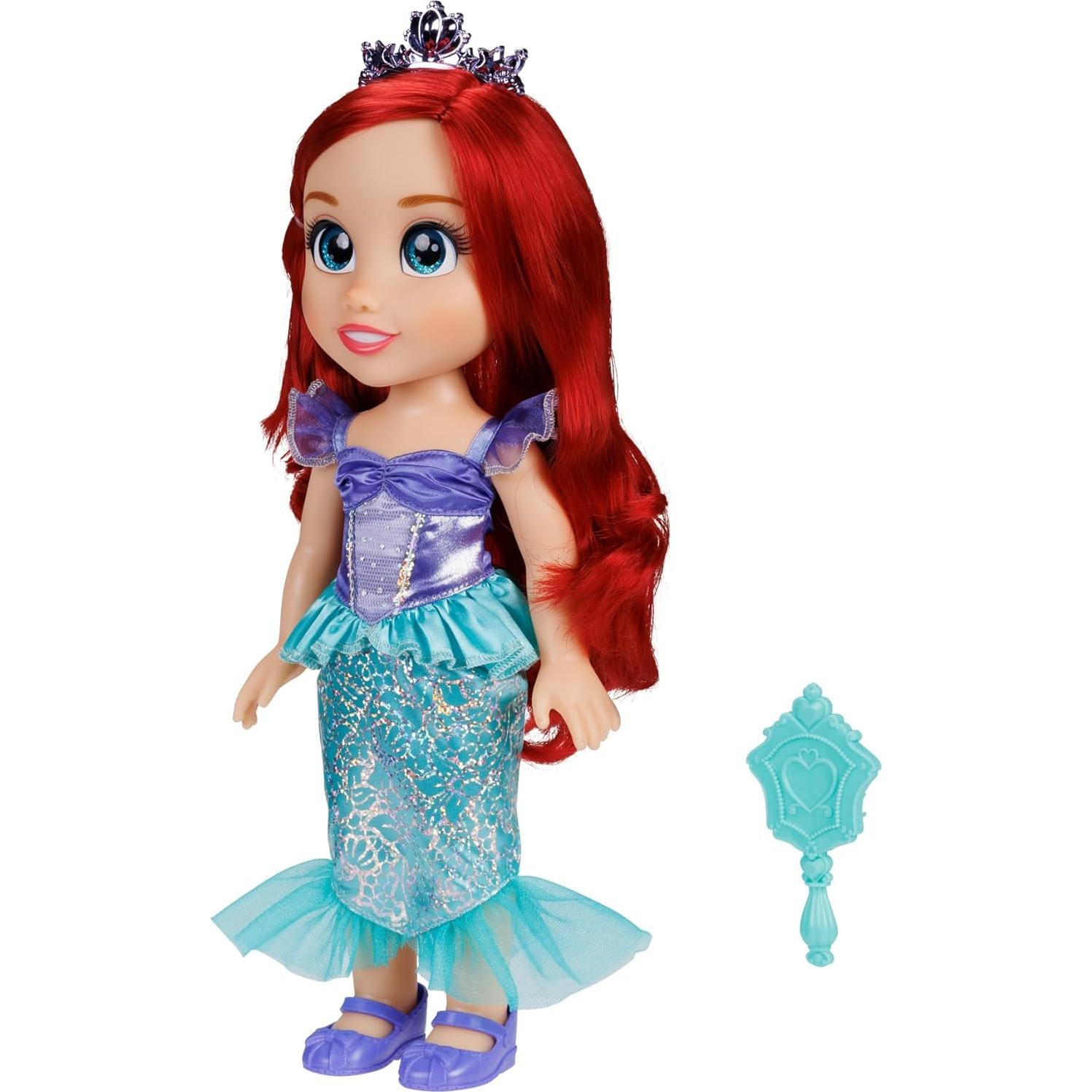 My Friend Ariel Doll 14 inch Tall Includes Removable Outfit, Tiara, Shoes & Brush