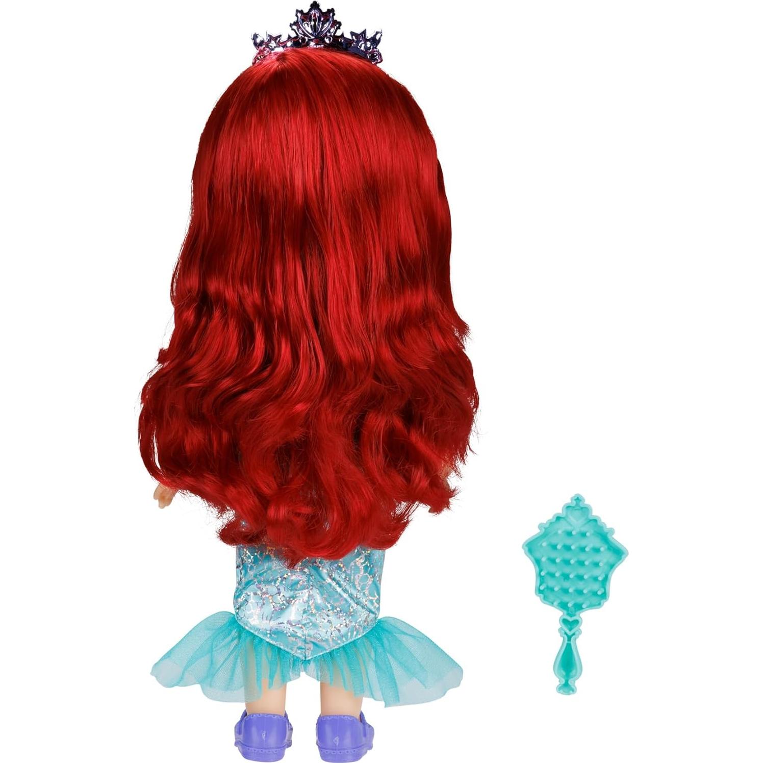 My Friend Ariel Doll 14 inch Tall Includes Removable Outfit, Tiara, Shoes & Brush