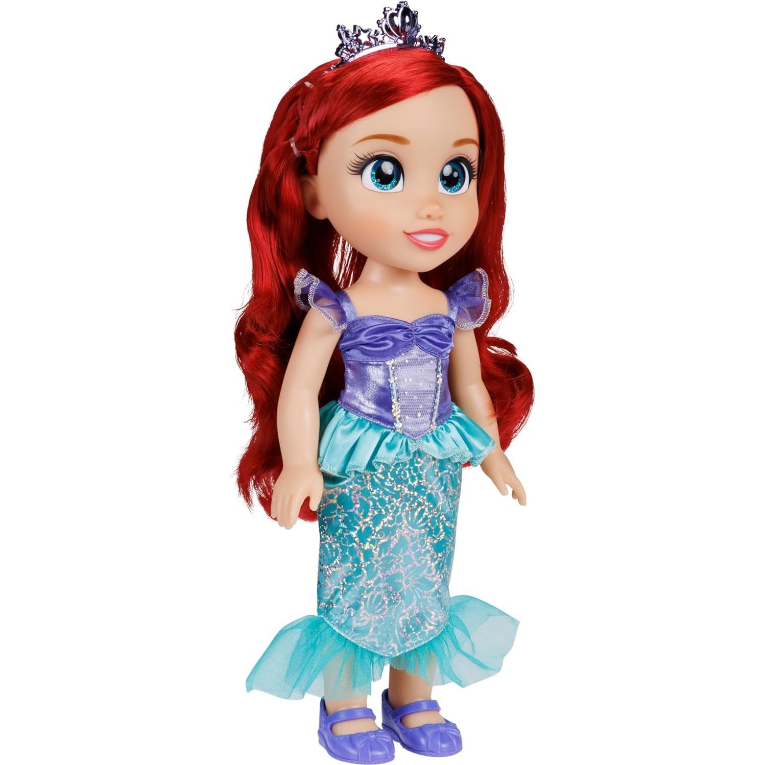 My Friend Ariel Doll 14 inch Tall Includes Removable Outfit, Tiara, Shoes & Brush