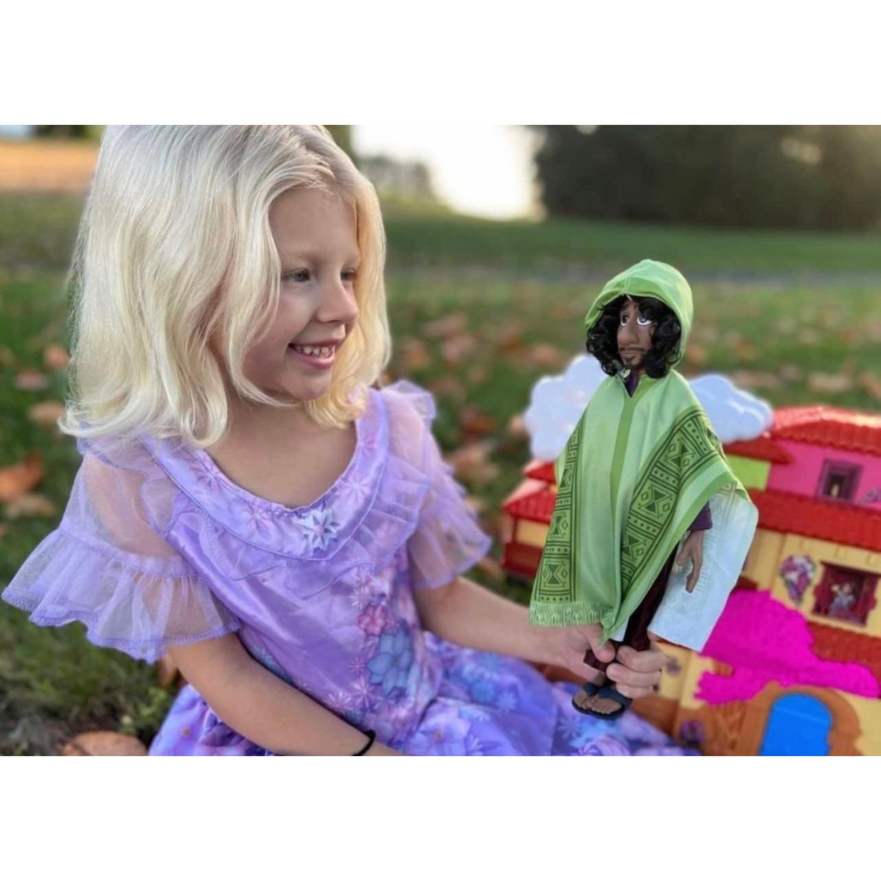 Muñeca Bruno Disney Encanto 27.94 cm Azul Articulada