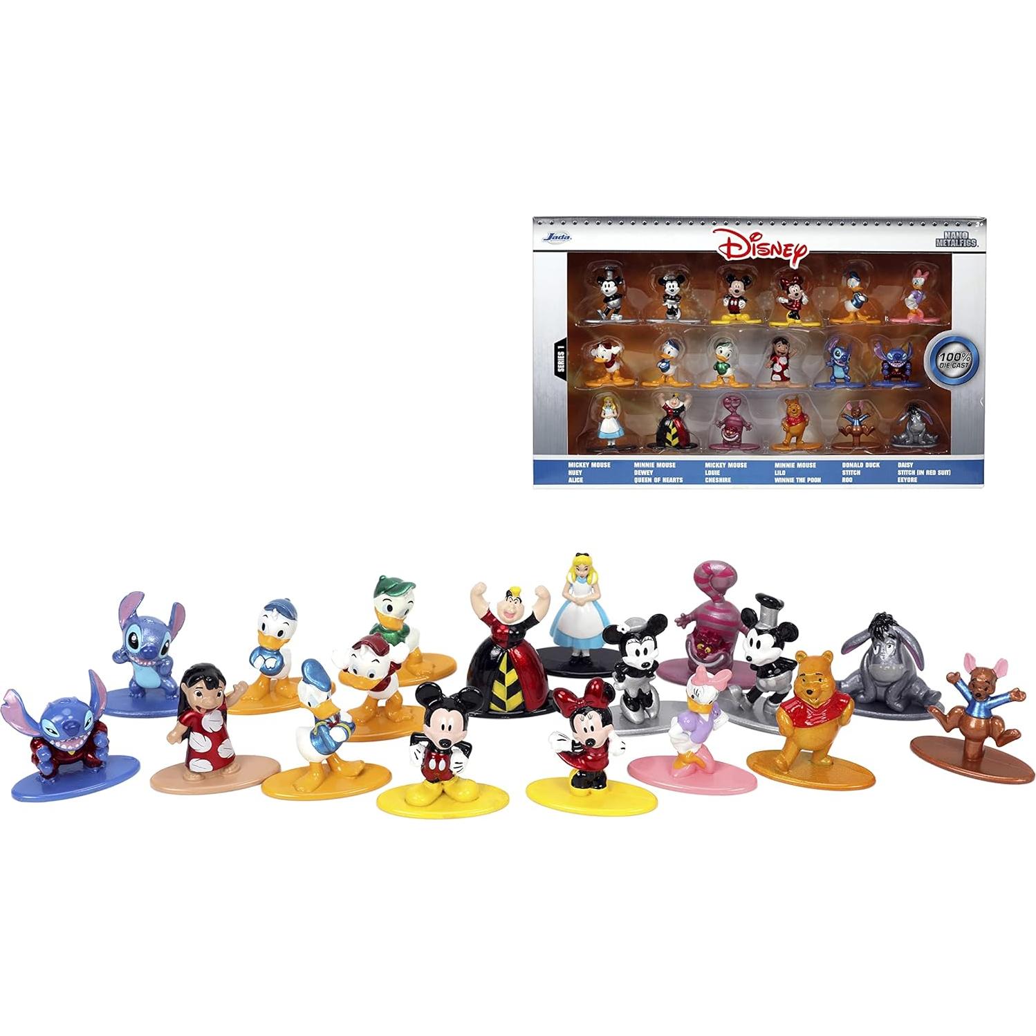 Figuras Coleccionables Disney Jada Toys 18-Pack Metal 4,19 cm
