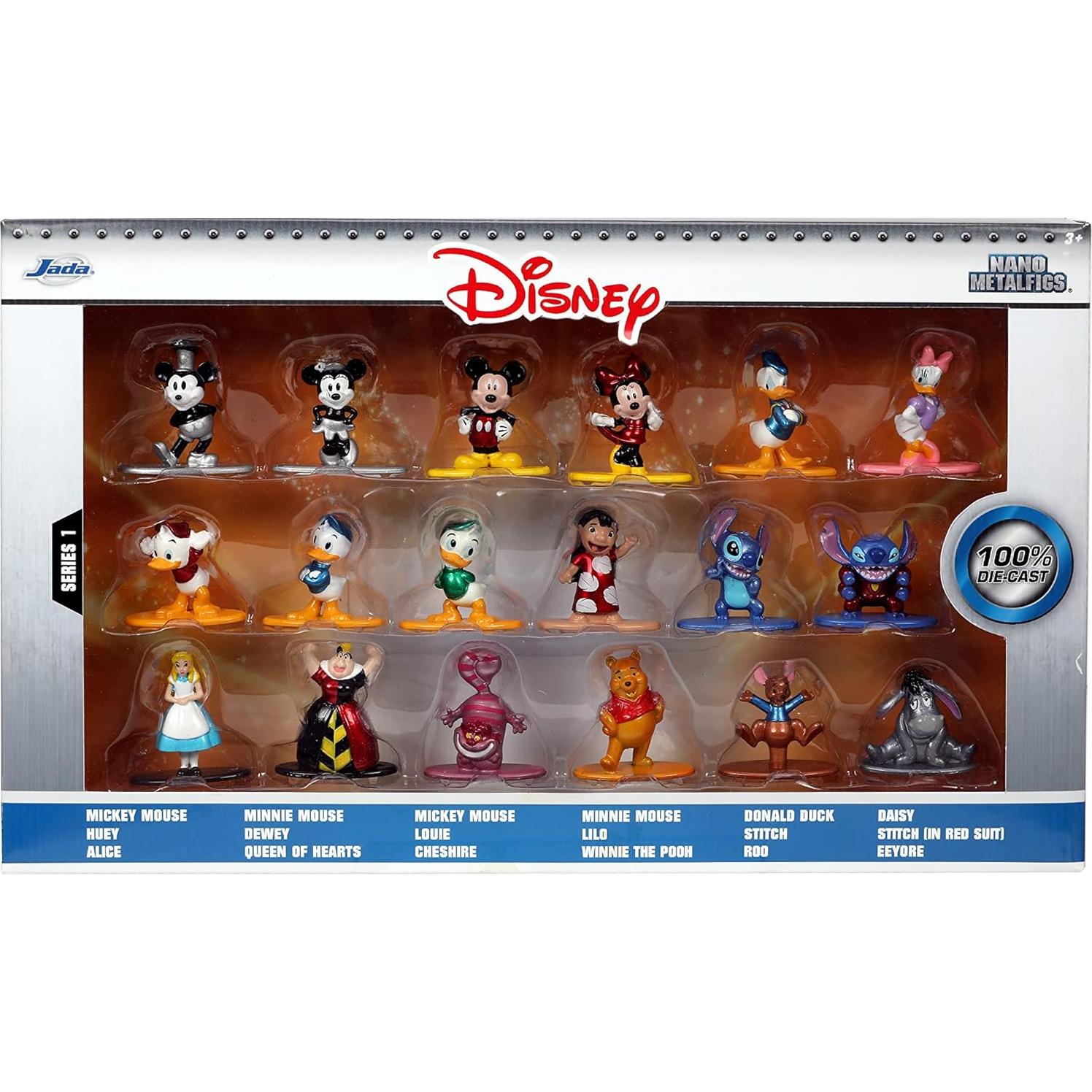 Figuras Coleccionables Disney Jada Toys 18-Pack Metal 4,19 cm