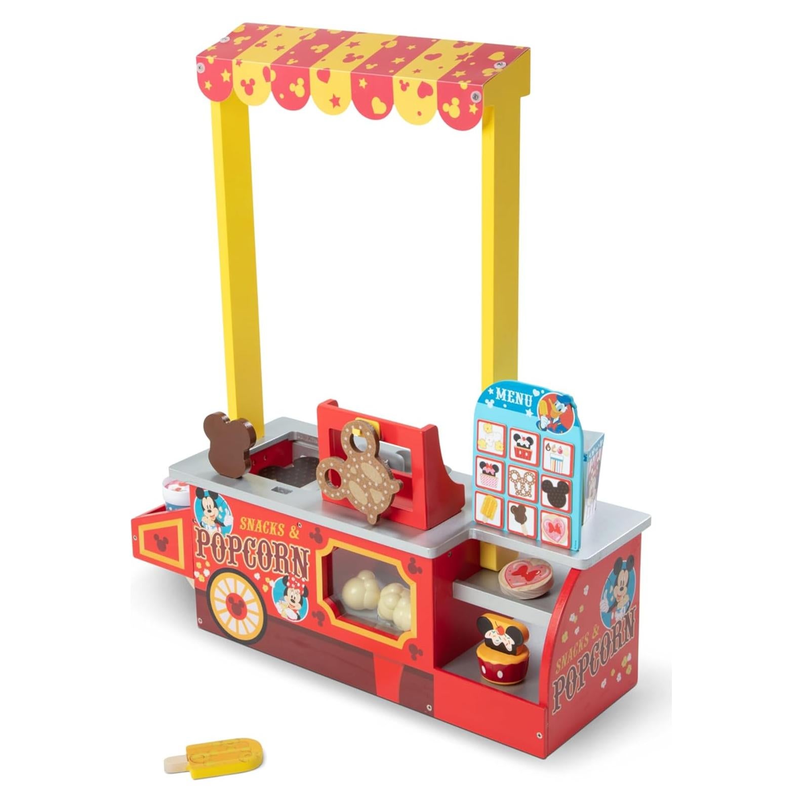 Mostrador de Snacks de Madera Melissa & Doug - 33 Piezas