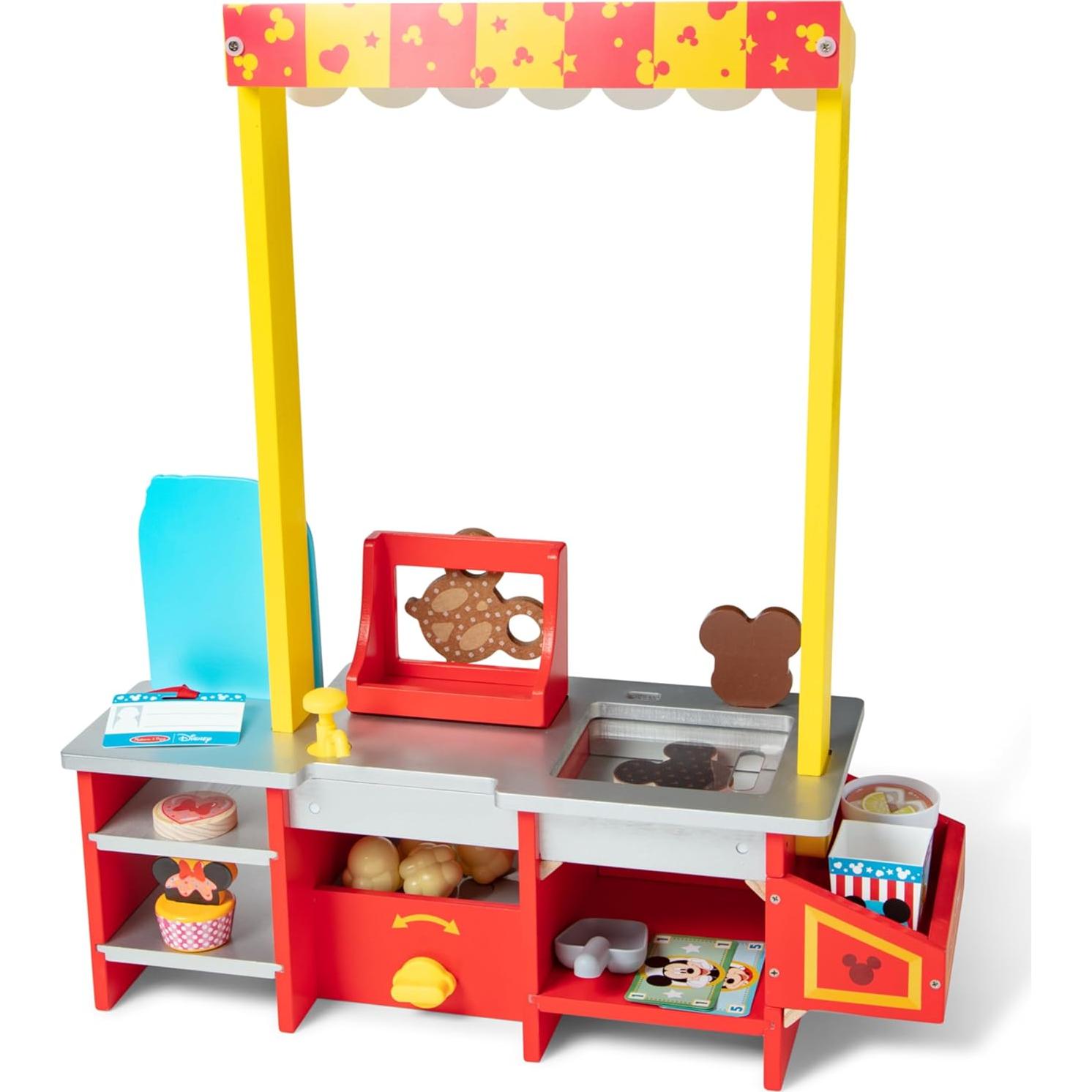 Mostrador de Snacks de Madera Melissa & Doug - 33 Piezas