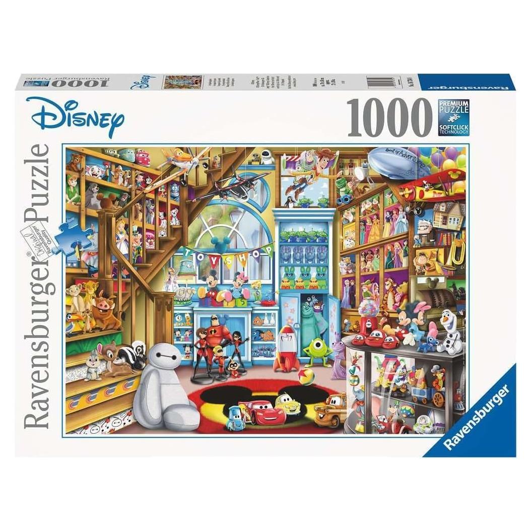 Rompecabezas Ravensburger Disney-Pixar 1000 piezas ecológico