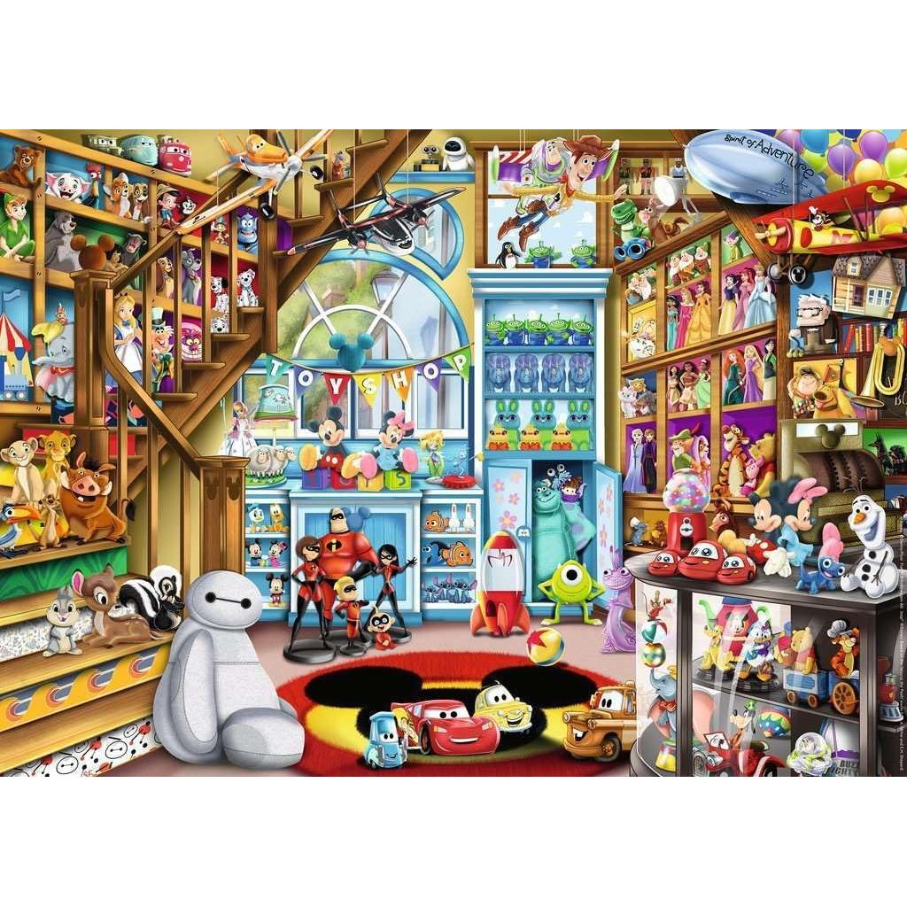 Rompecabezas Ravensburger Disney-Pixar 1000 piezas ecológico