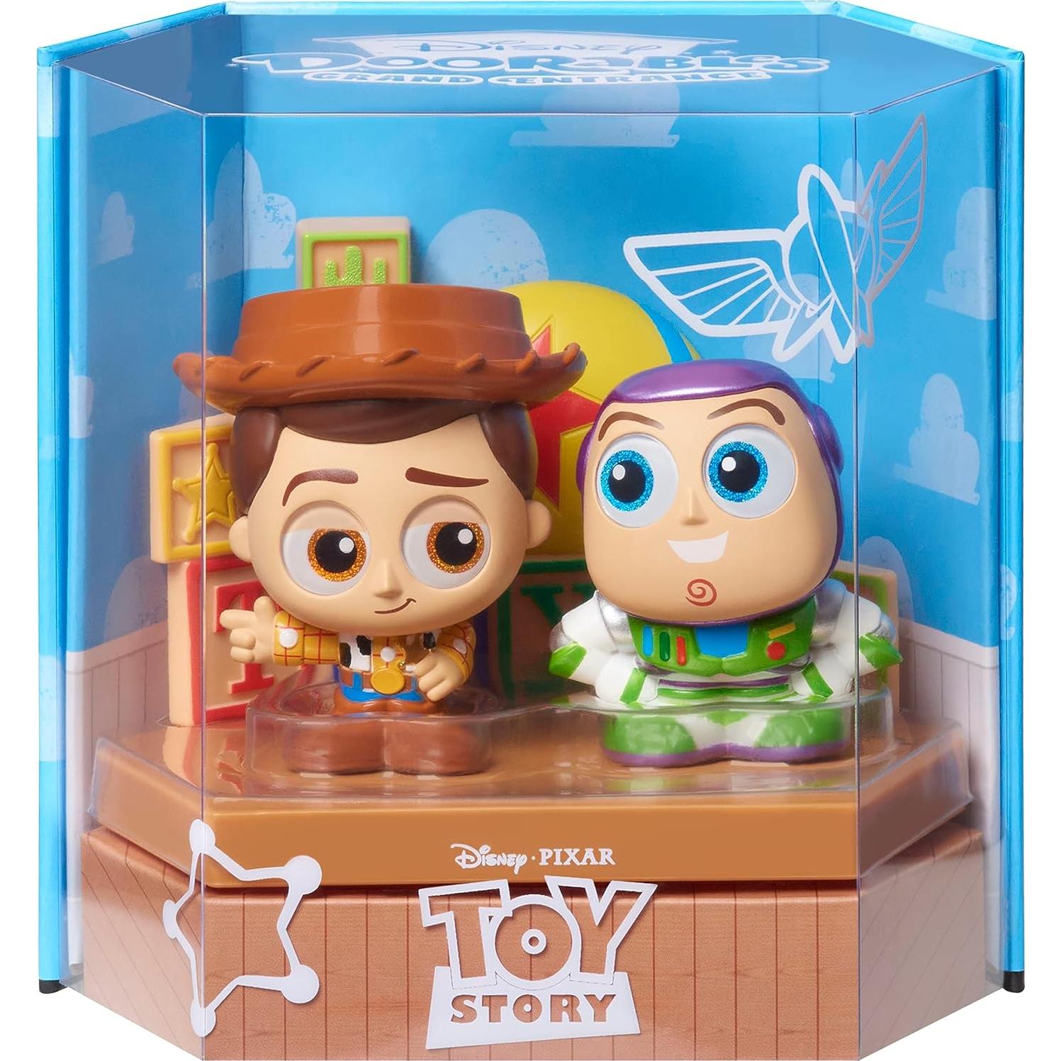 Figuras Coleccionables Disney Doorables Buzz y Woody 7,62 cm