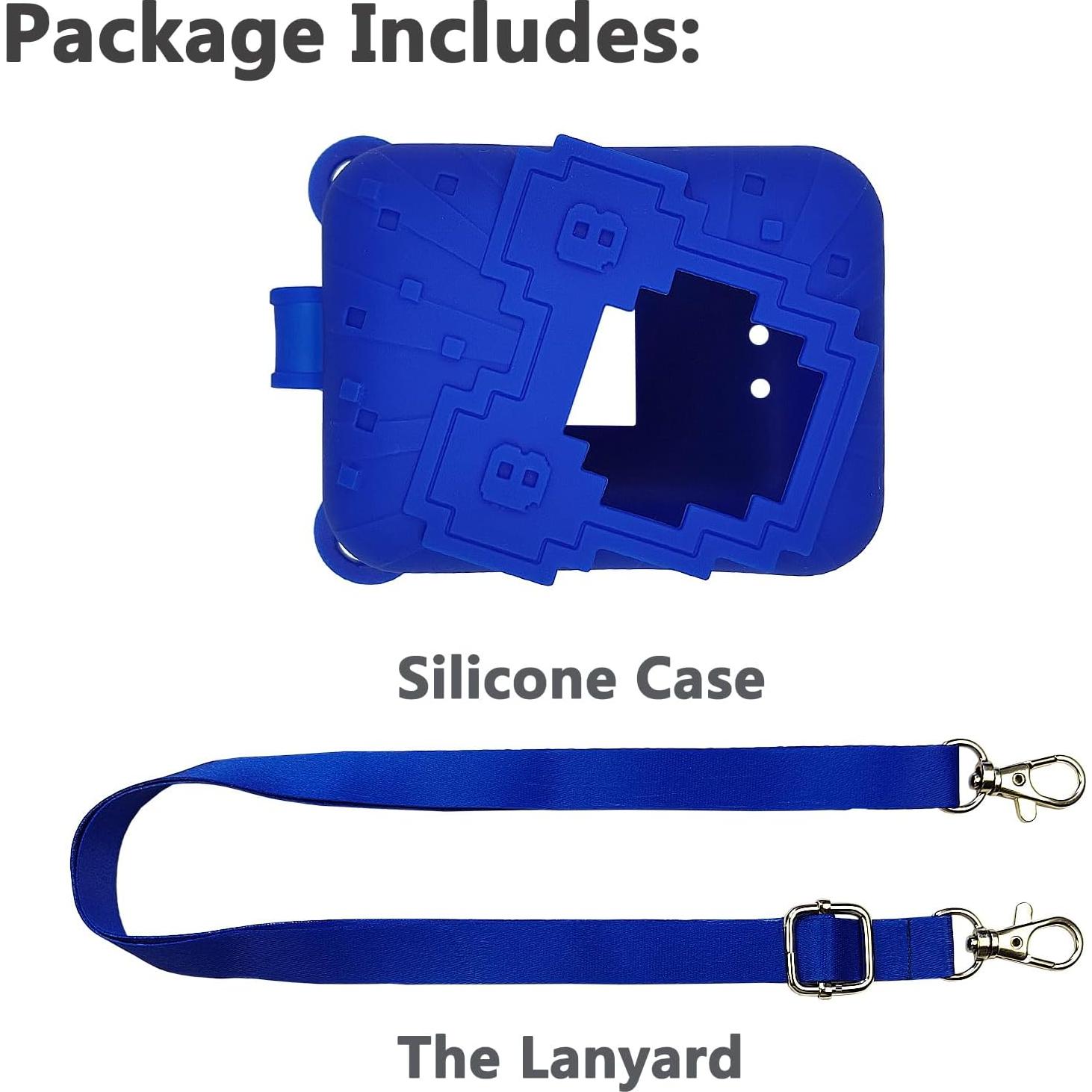 Funda de Silicona JCHPINE para Bitzee Mascota Digital Azul