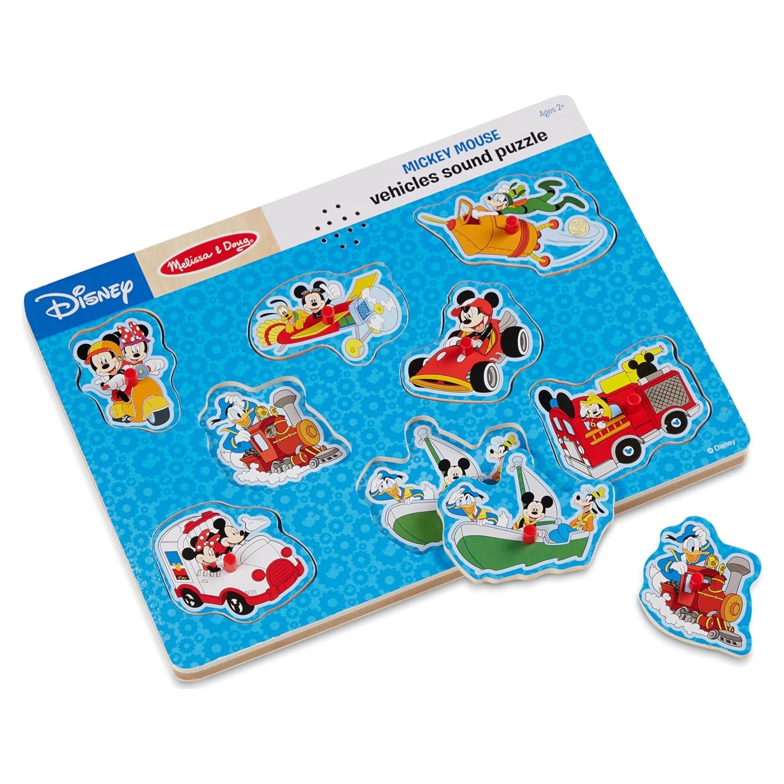 Rompecabezas Sonoro Mickey Mouse 8 Piezas - Melissa & Doug