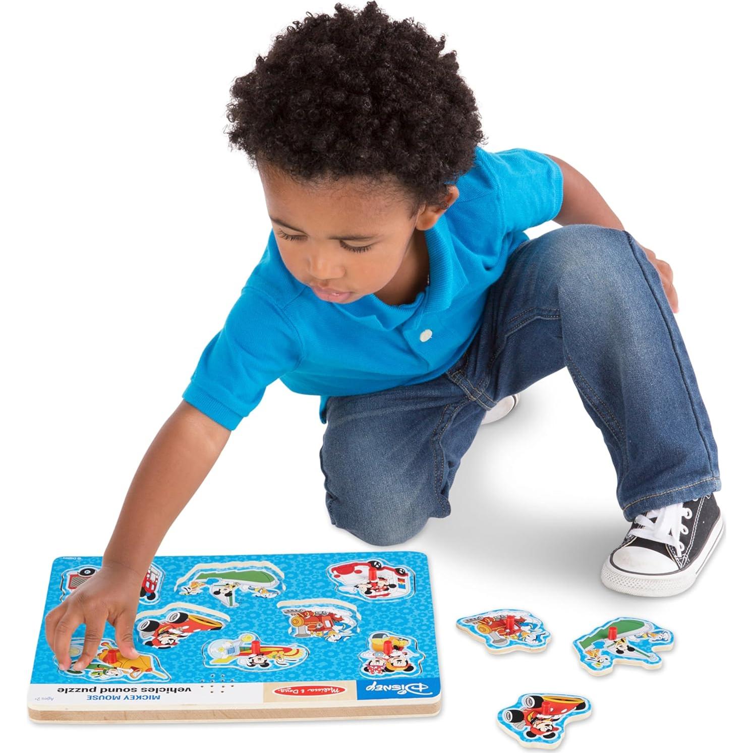 Rompecabezas Sonoro Mickey Mouse 8 Piezas - Melissa & Doug