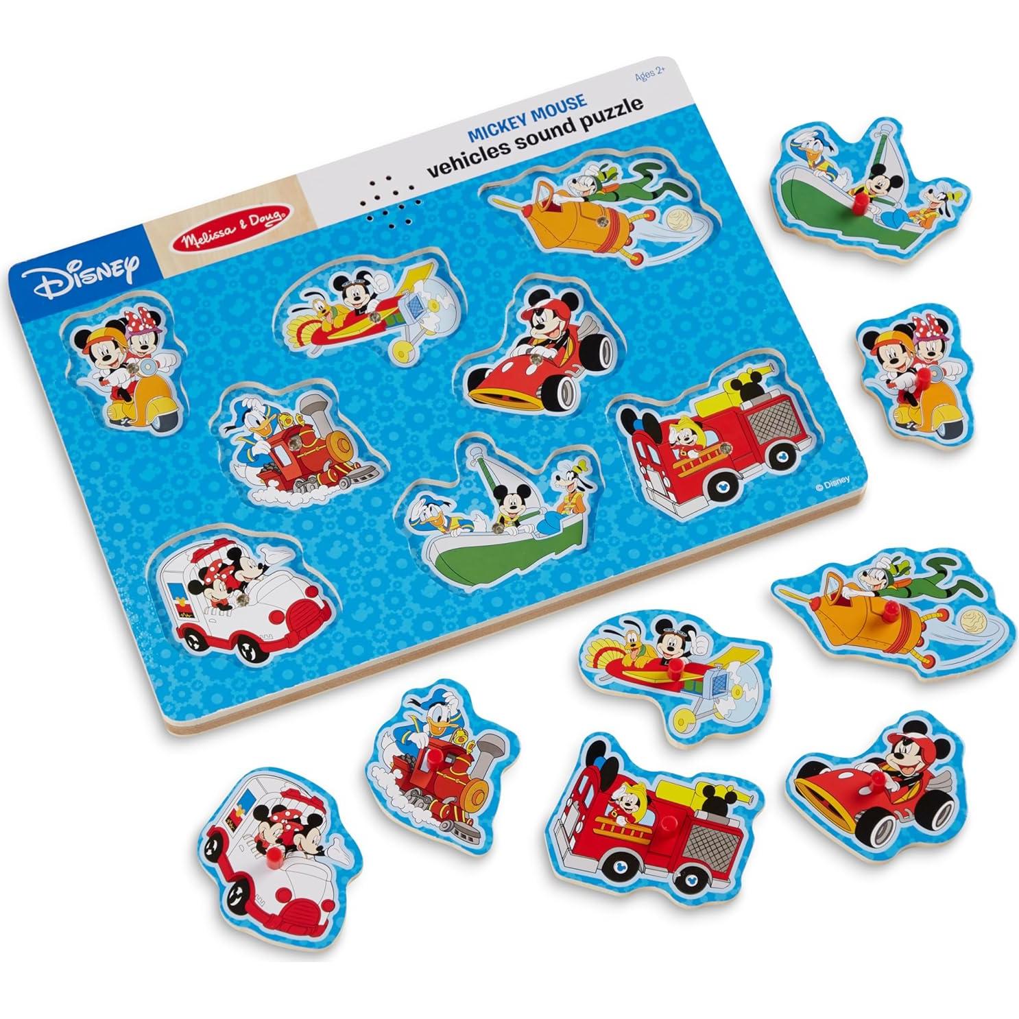 Rompecabezas Sonoro Mickey Mouse 8 Piezas - Melissa & Doug