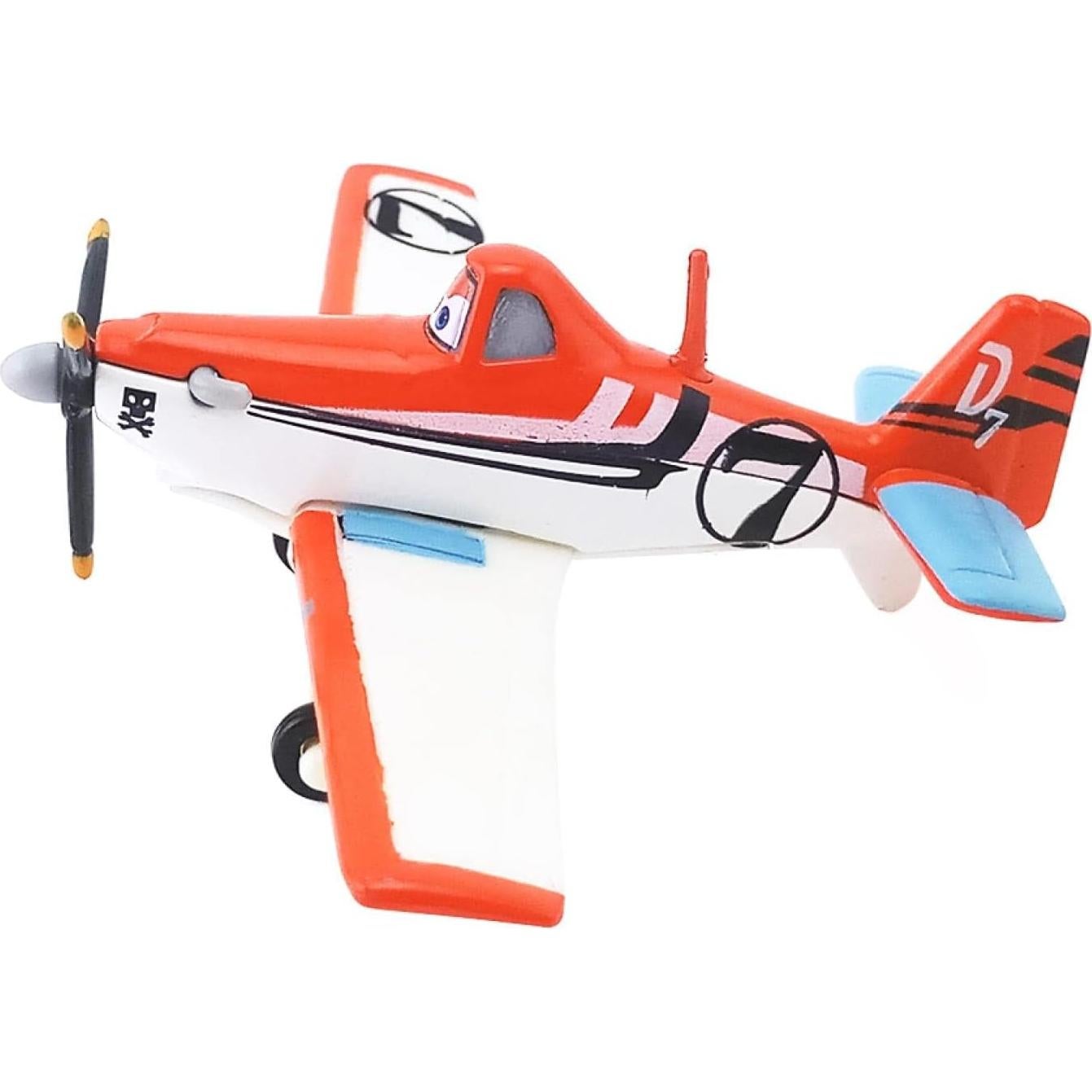 Avión Dusty Crophopper 1:55 Metal Planes Fuego y Rescate