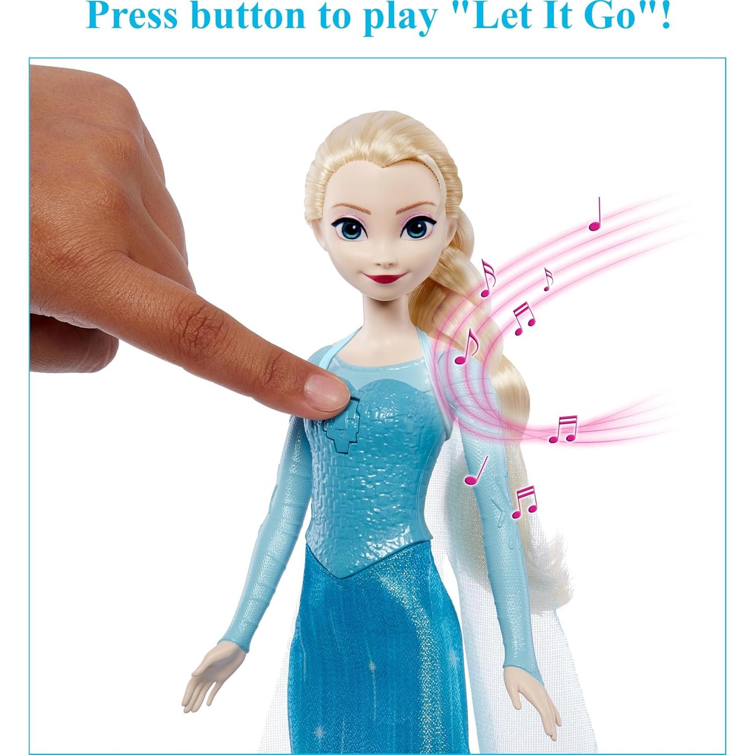 Muñeca Elsa Cantante Mattel Disney Frozen 30 cm