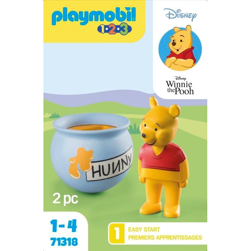 Playmobil 1.2.3 Olla de Miel Winnie Pooh 2 Piezas