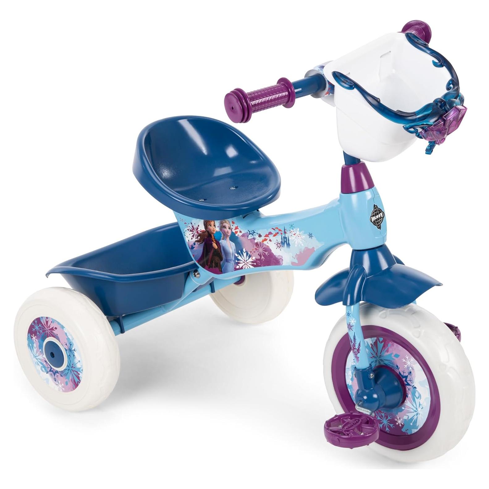 Triciclo Huffy Frozen 2 para Niñas 3+ con Almacenamiento