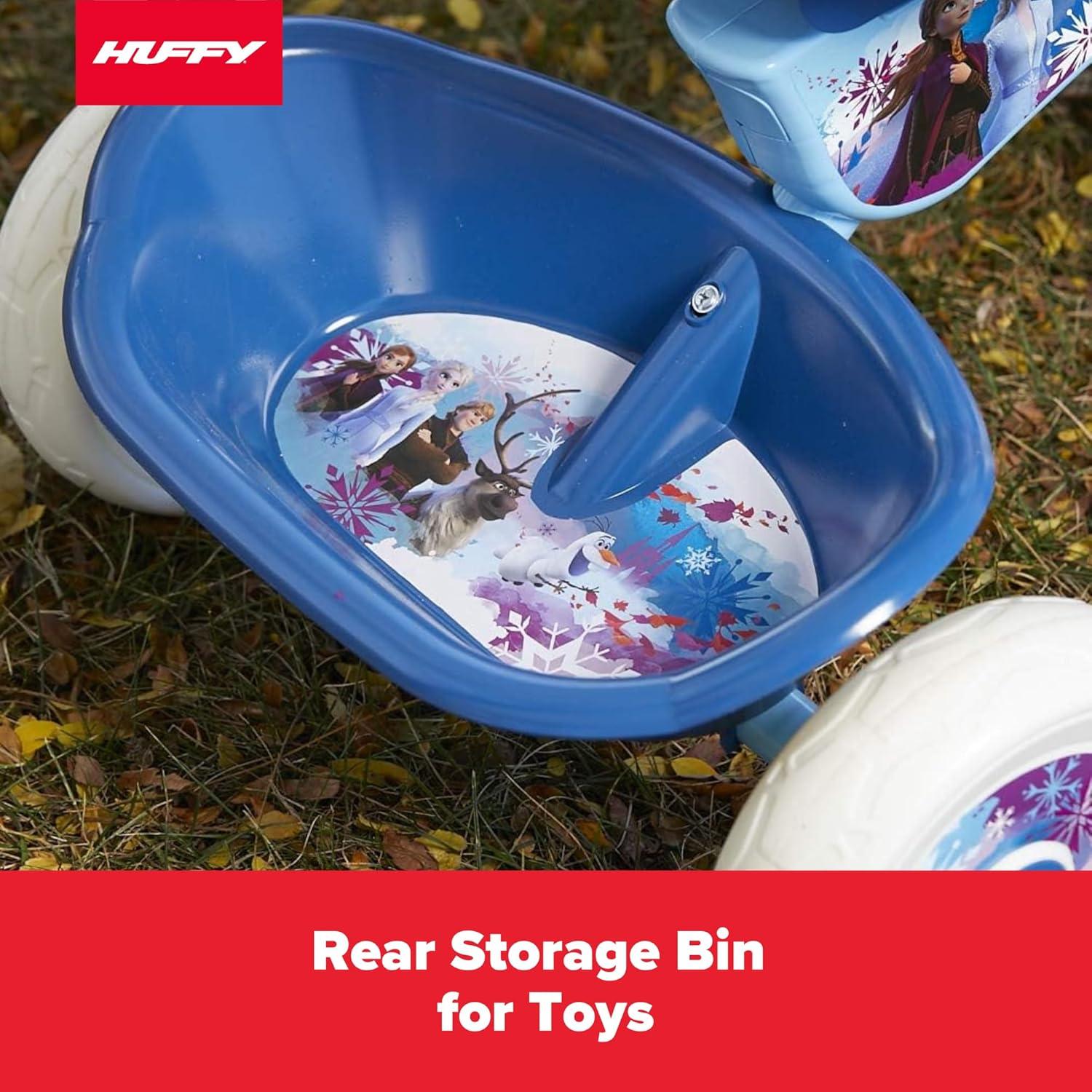 Triciclo Huffy Frozen 2 para Niñas 3+ con Almacenamiento