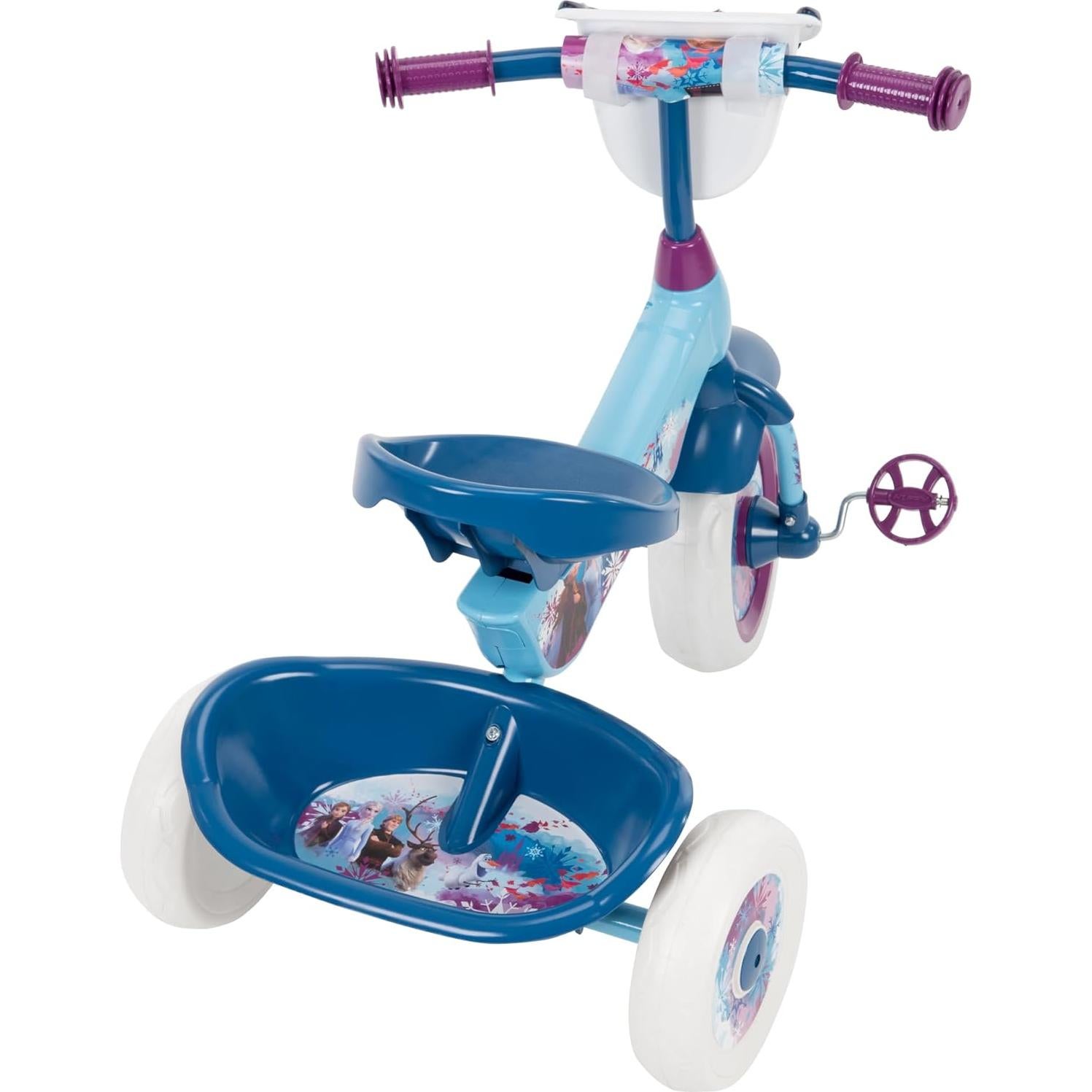 Triciclo Huffy Frozen 2 para Niñas 3+ con Almacenamiento