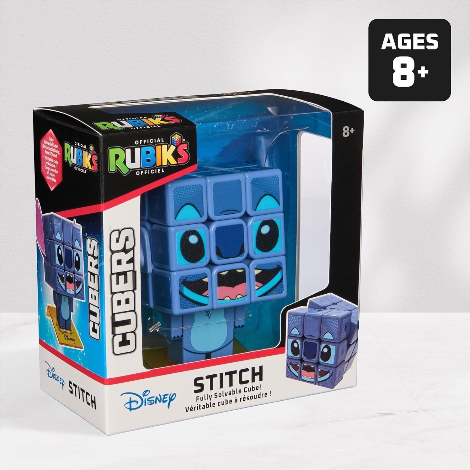 Cubo Rubik Stitch Spin Master 3x3 Juguete Antiestrés