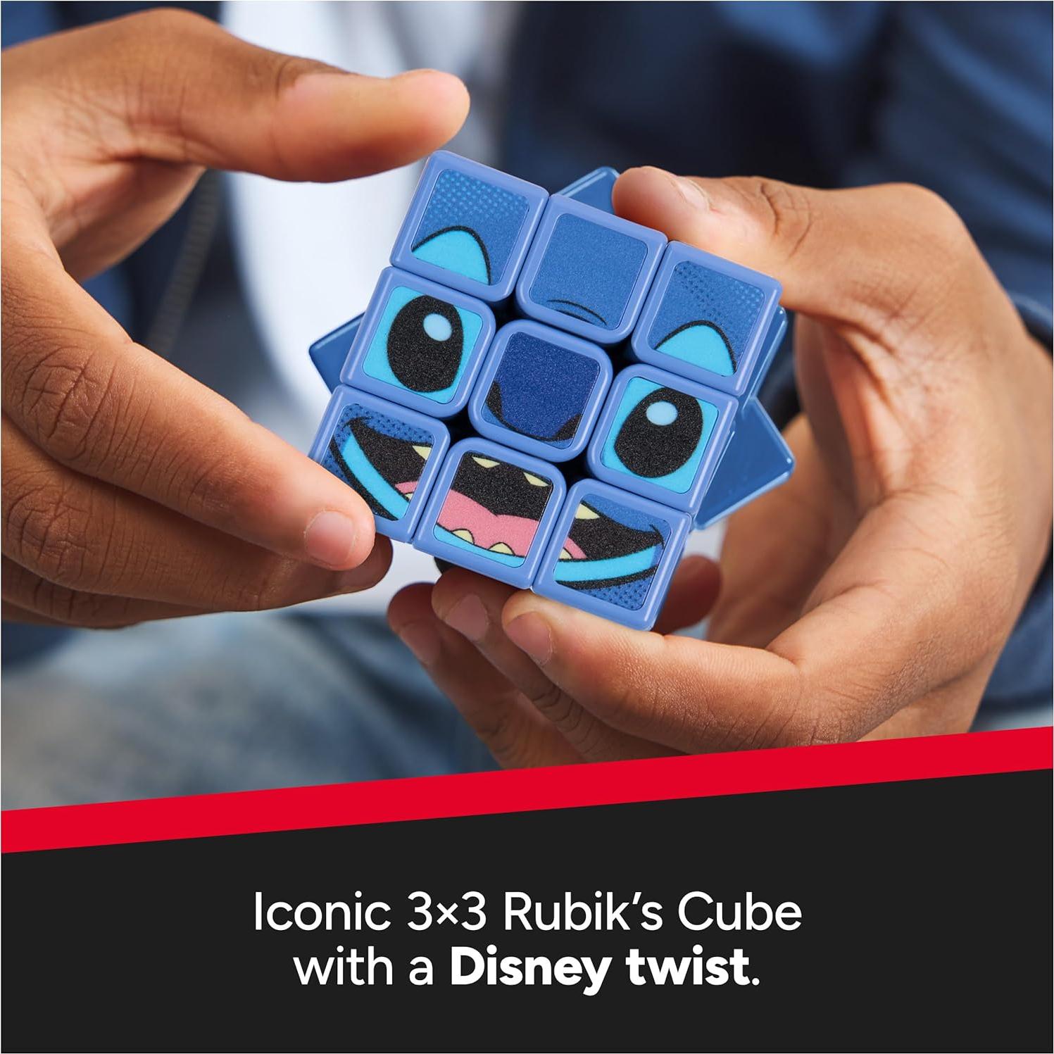 Cubo Rubik Stitch Spin Master 3x3 Juguete Antiestrés