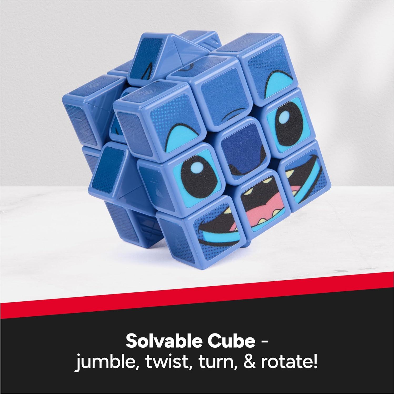 Cubo Rubik Stitch Spin Master 3x3 Juguete Antiestrés