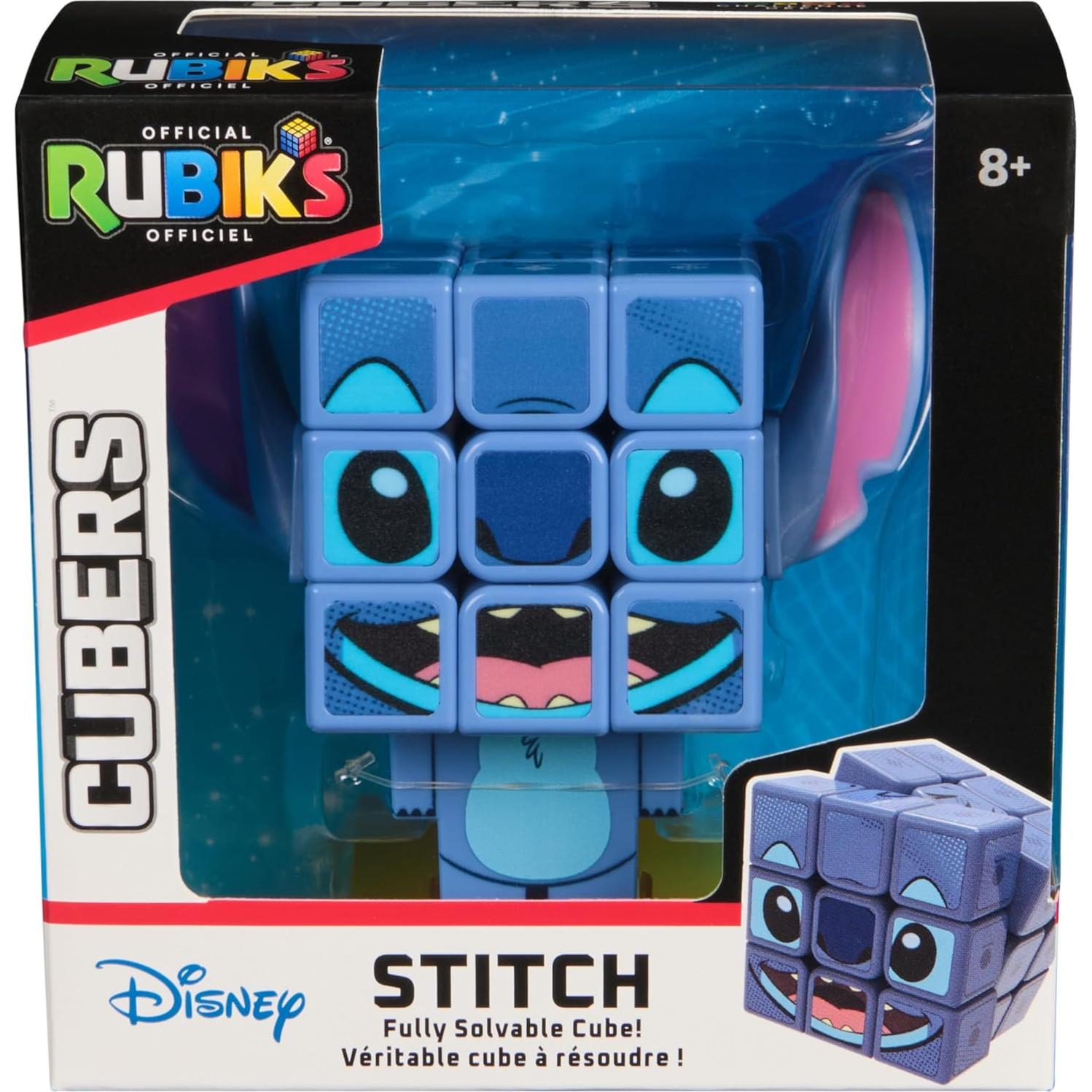 Cubo Rubik Stitch Spin Master 3x3 Juguete Antiestrés