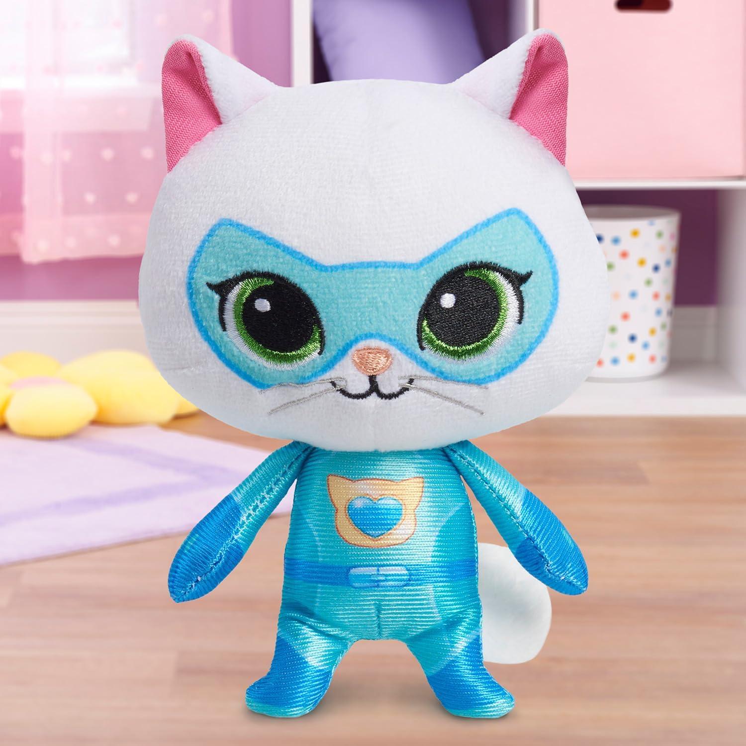 Peluche Disney Junior SuperKitties Bitsy 16.5 cm para Niños