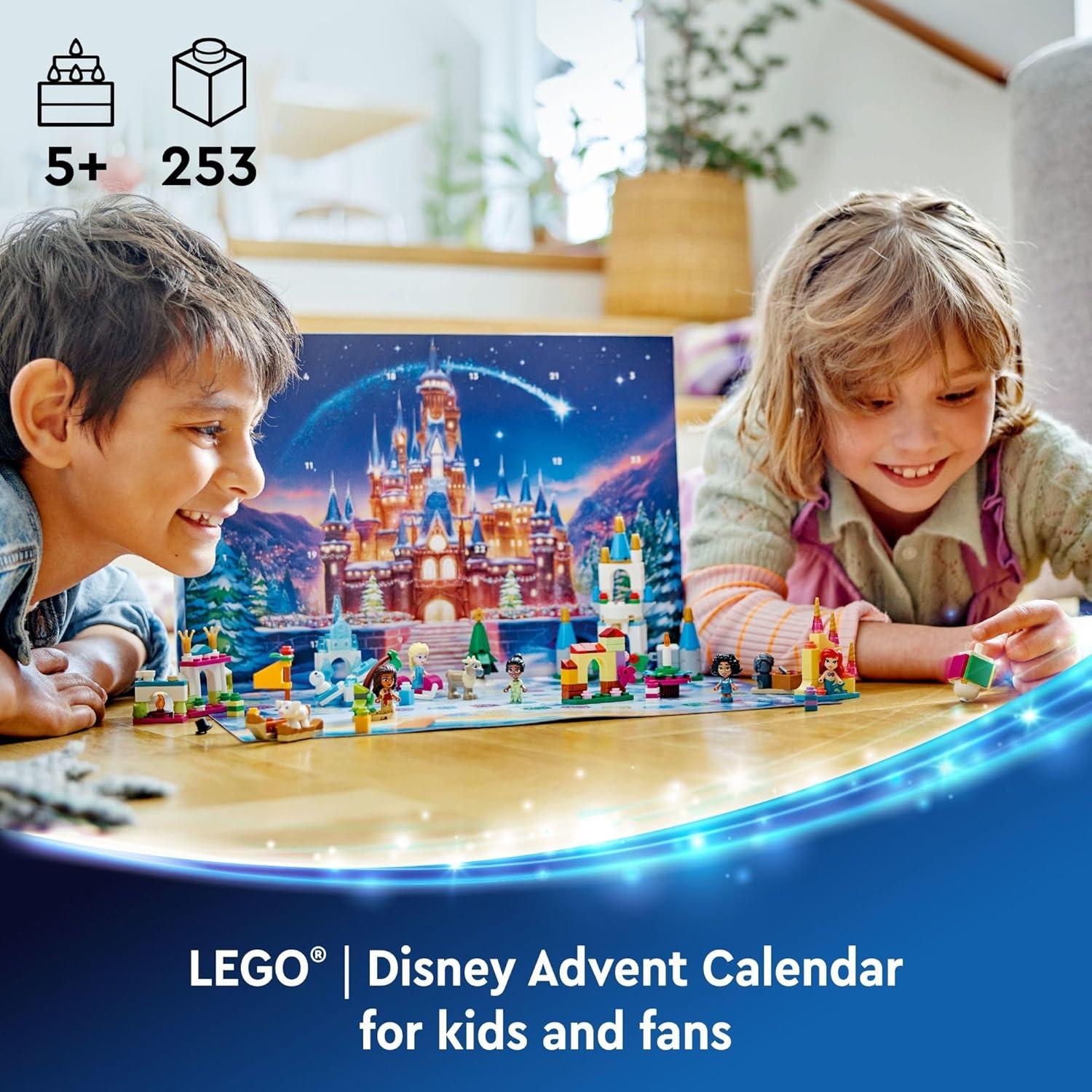 Calendario de Adviento LEGO Disney 2024 - 24 Sorpresas 5+
