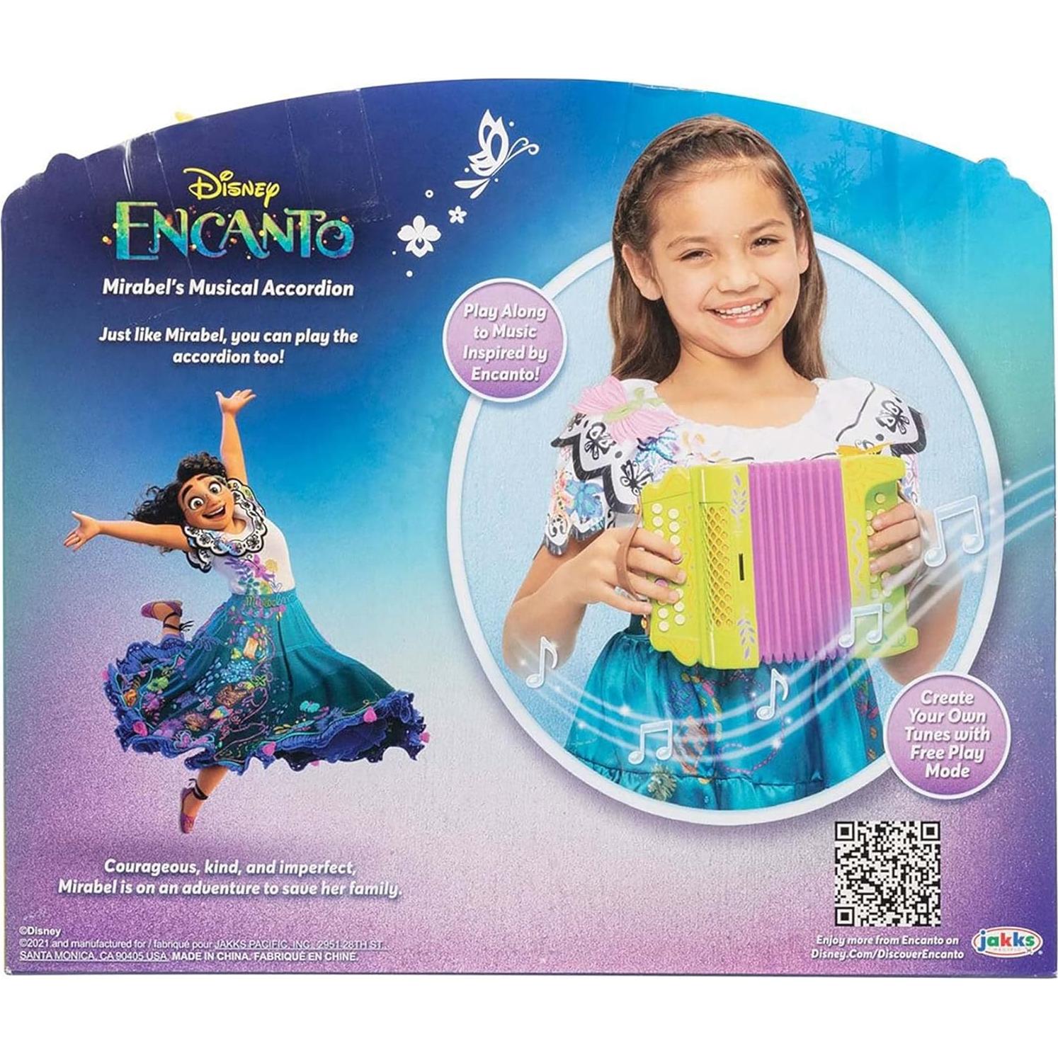 Acordeón Musical de Mirabel Disney Encanto - 25.4x8.9x20.3cm
