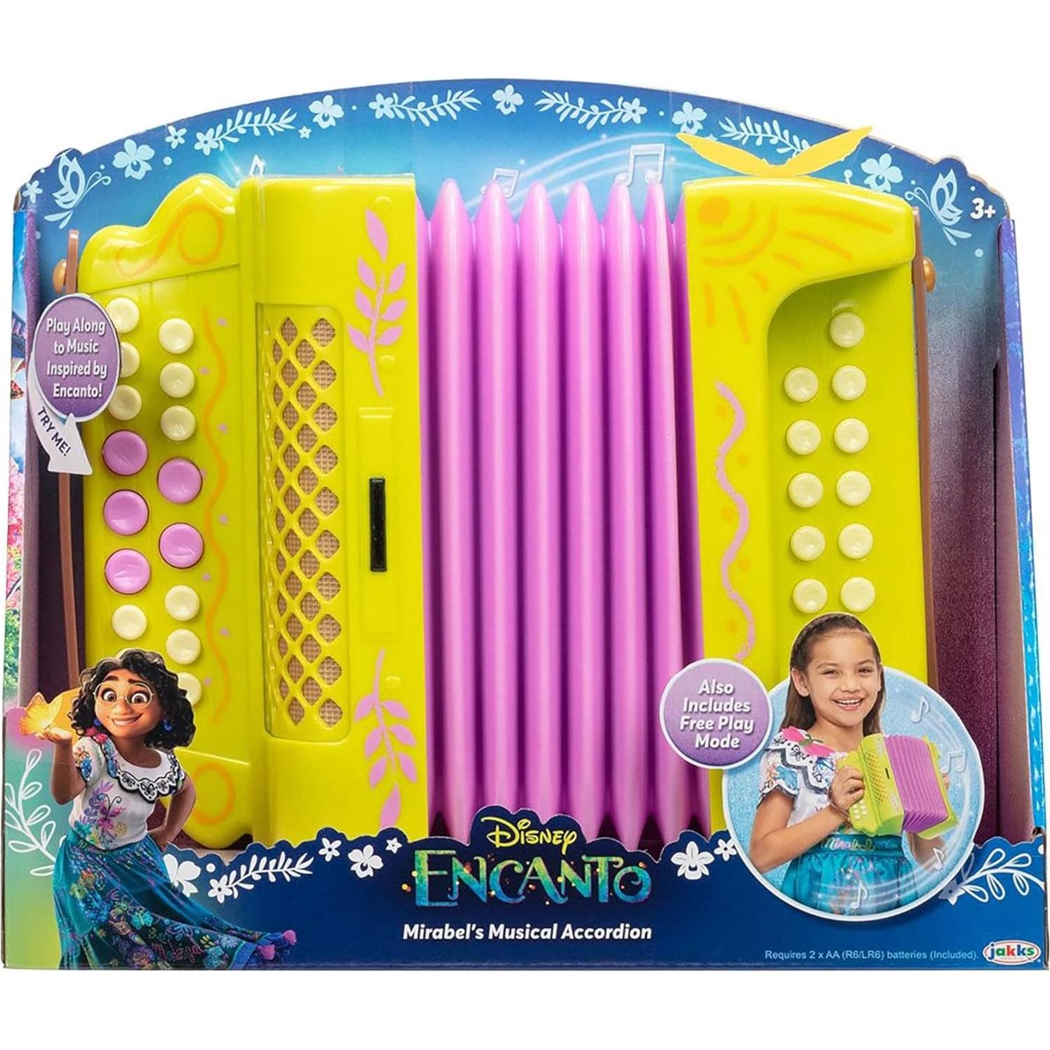 Acordeón Musical de Mirabel Disney Encanto - 25.4x8.9x20.3cm