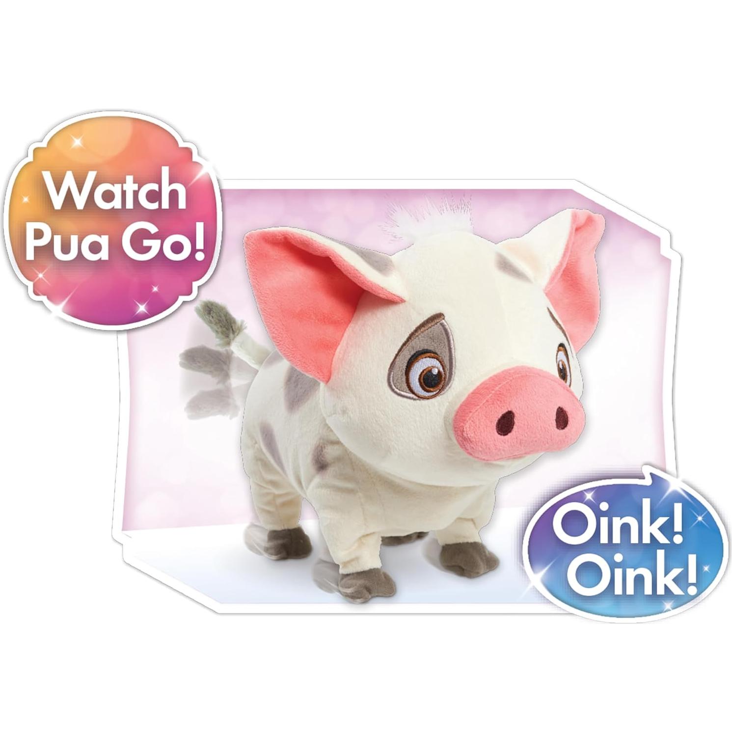 Peluche Pua Camina y Resopla Disney Moana 20 cm Just Play