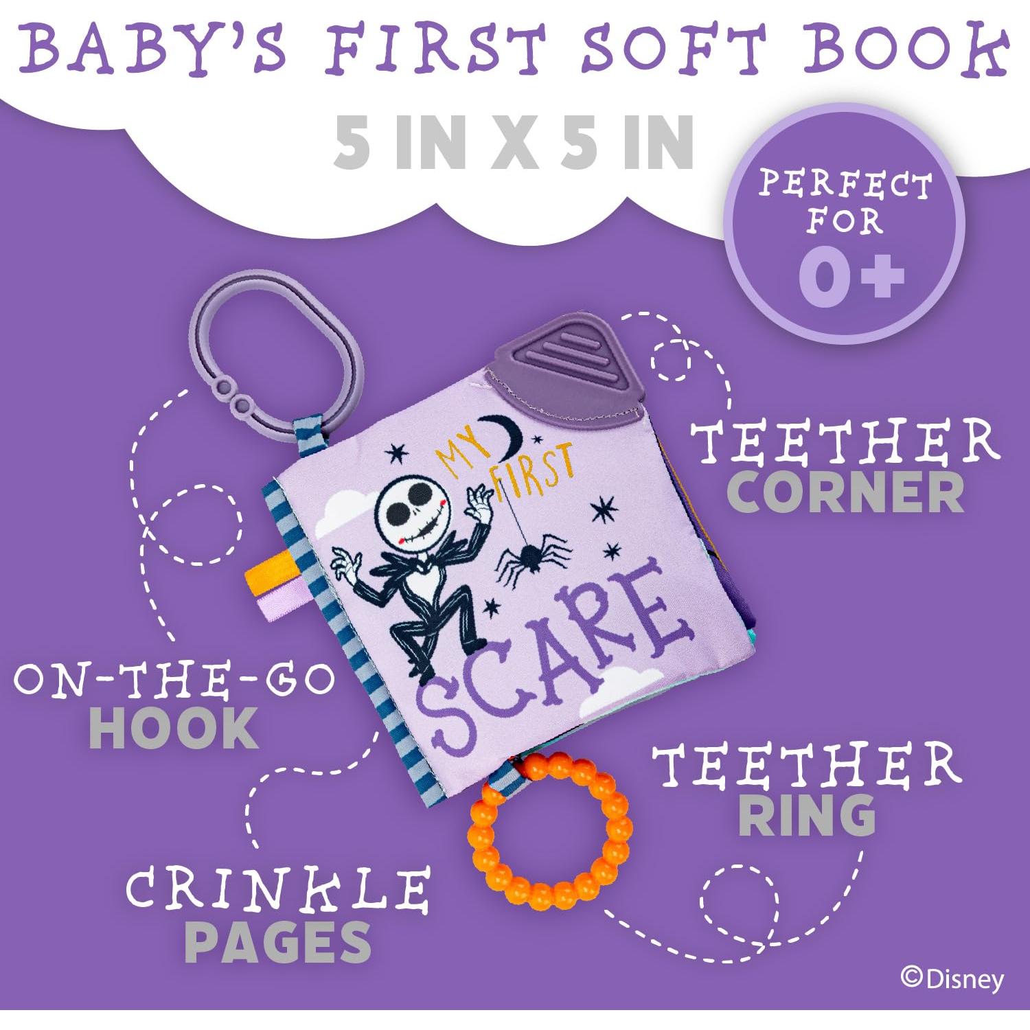 Libro Suave Disney Jack Skellington para Bebés Crinkle